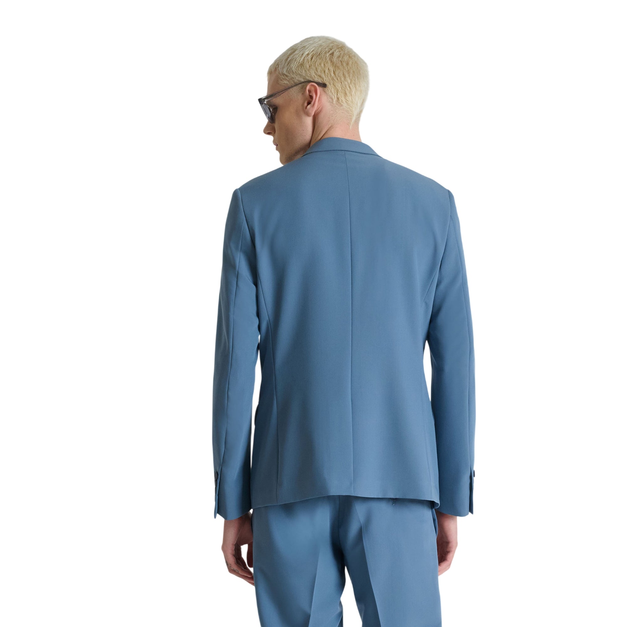 Giacca Uomo monopetto, dal fit slim con patte laterali