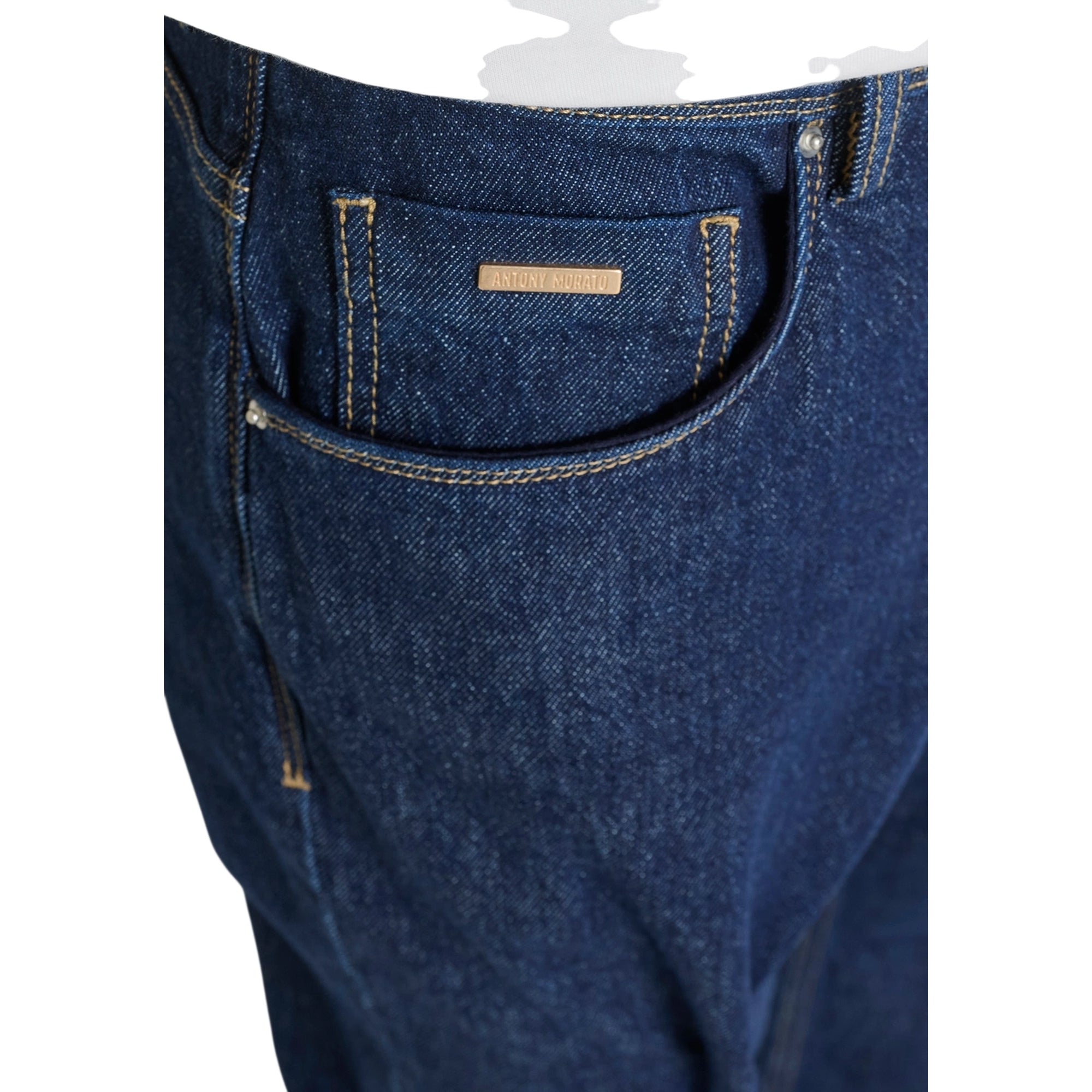 Jeans Uomo in denim di cotone, design cinque tasche