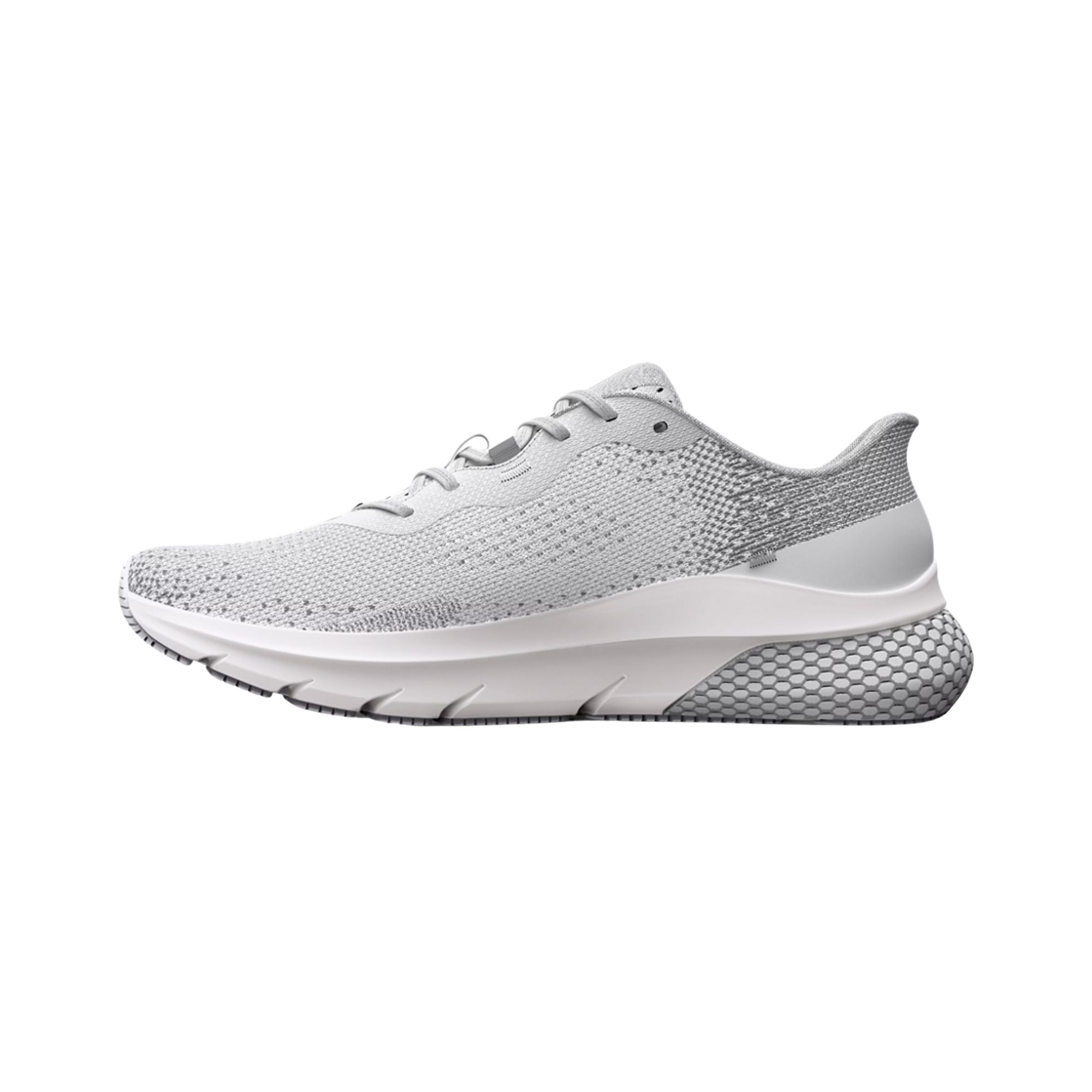 Scarpa Donna Bianca, da running, con tomaia traspirante con logo a contrasto