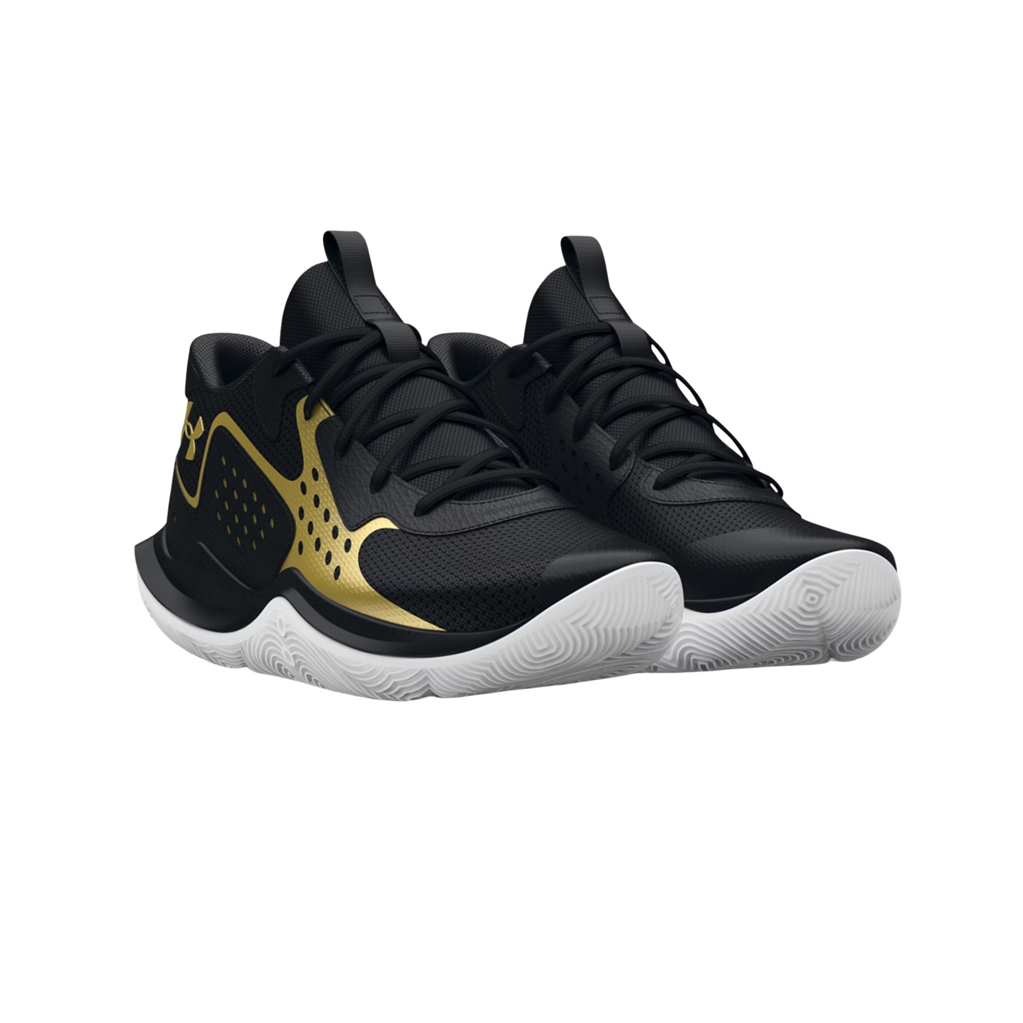 Scarpa Donna da basket, Grade School UA Jet, con tomaia in misto pelle