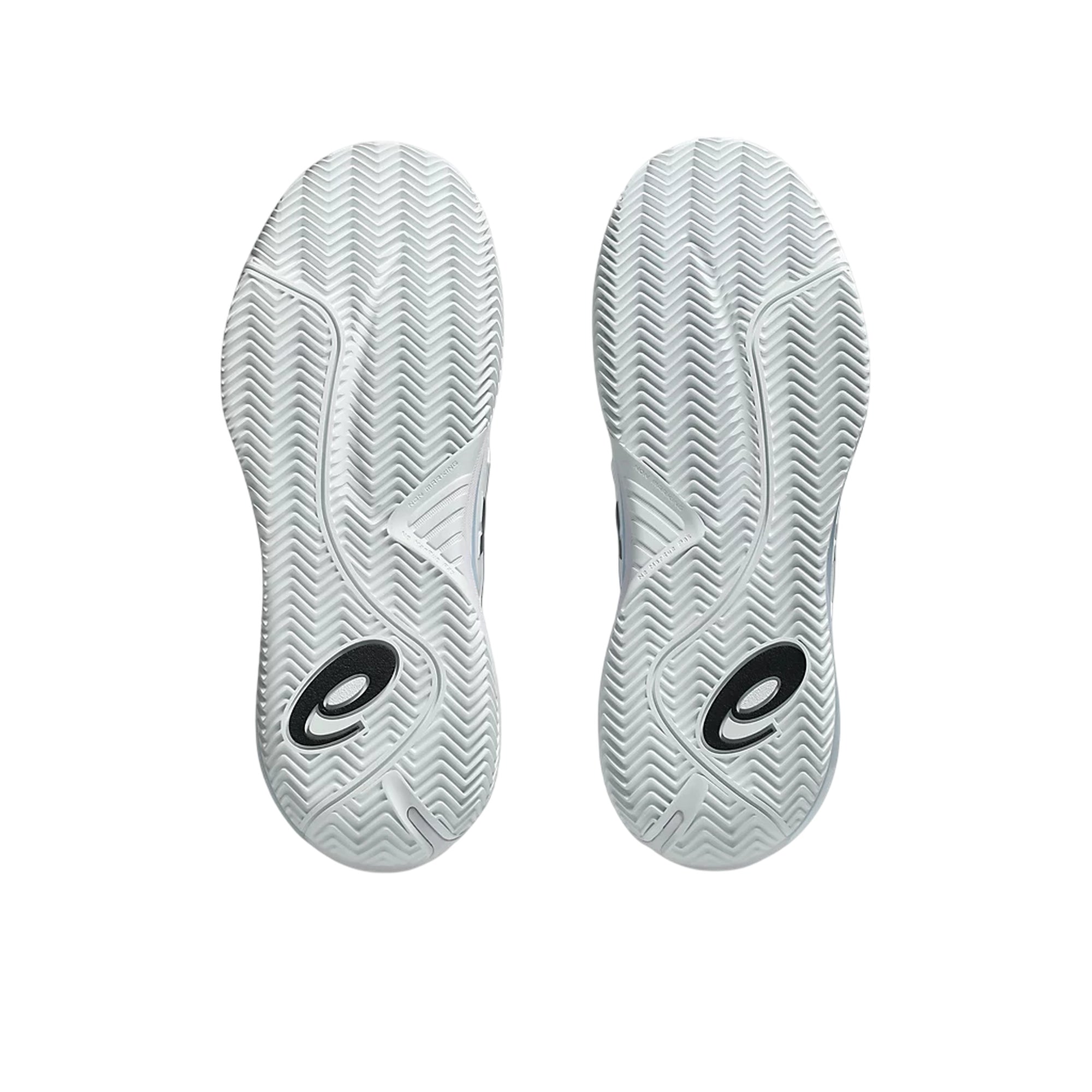 Scarpa Uomo GEL-RESOLUTION X CLAY Bianco/Nero, da tennis, con tomaia resistente