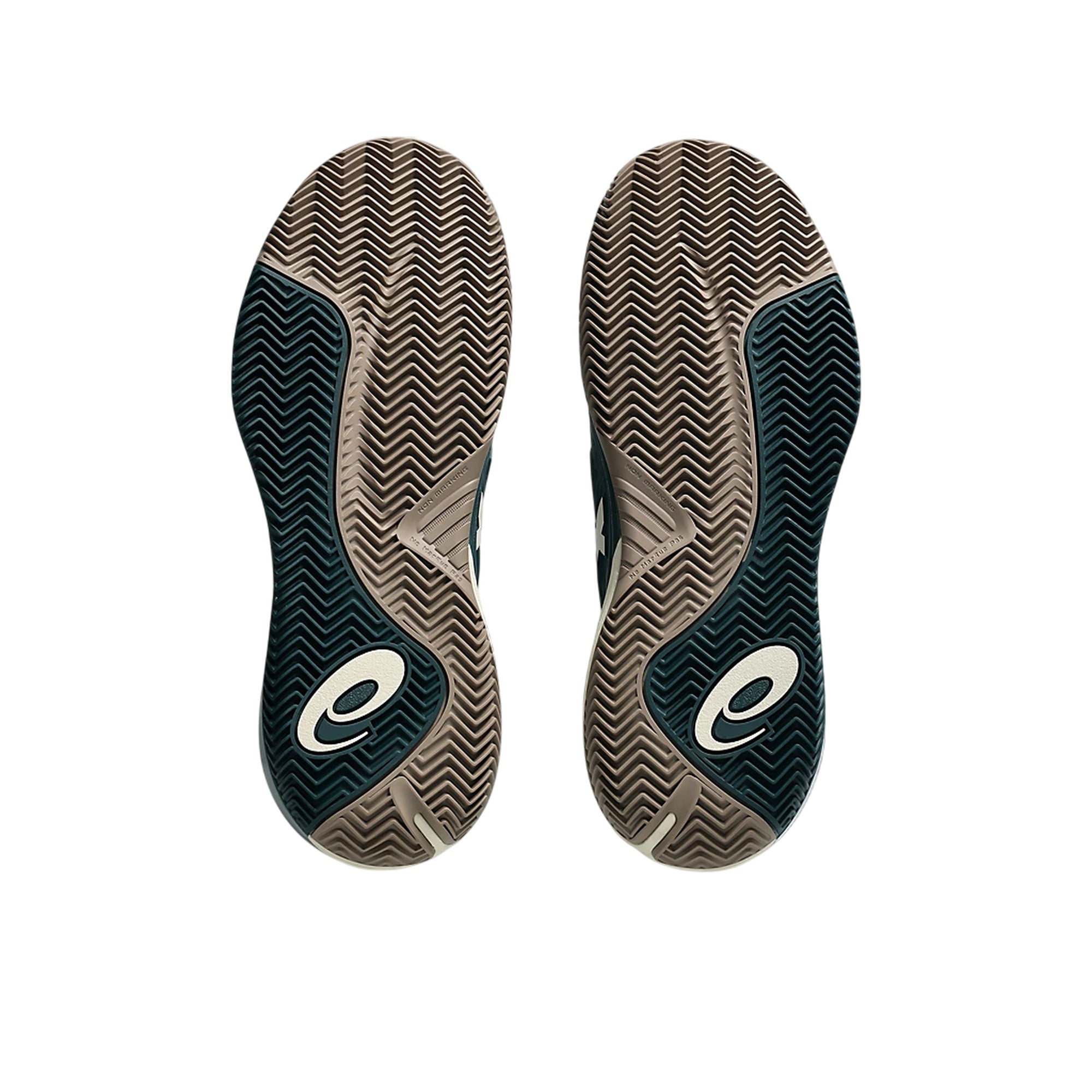 Scarpa Uomo GEL-RESOLUTION X CLAY, da tennis, con una resistente tomaia Verde