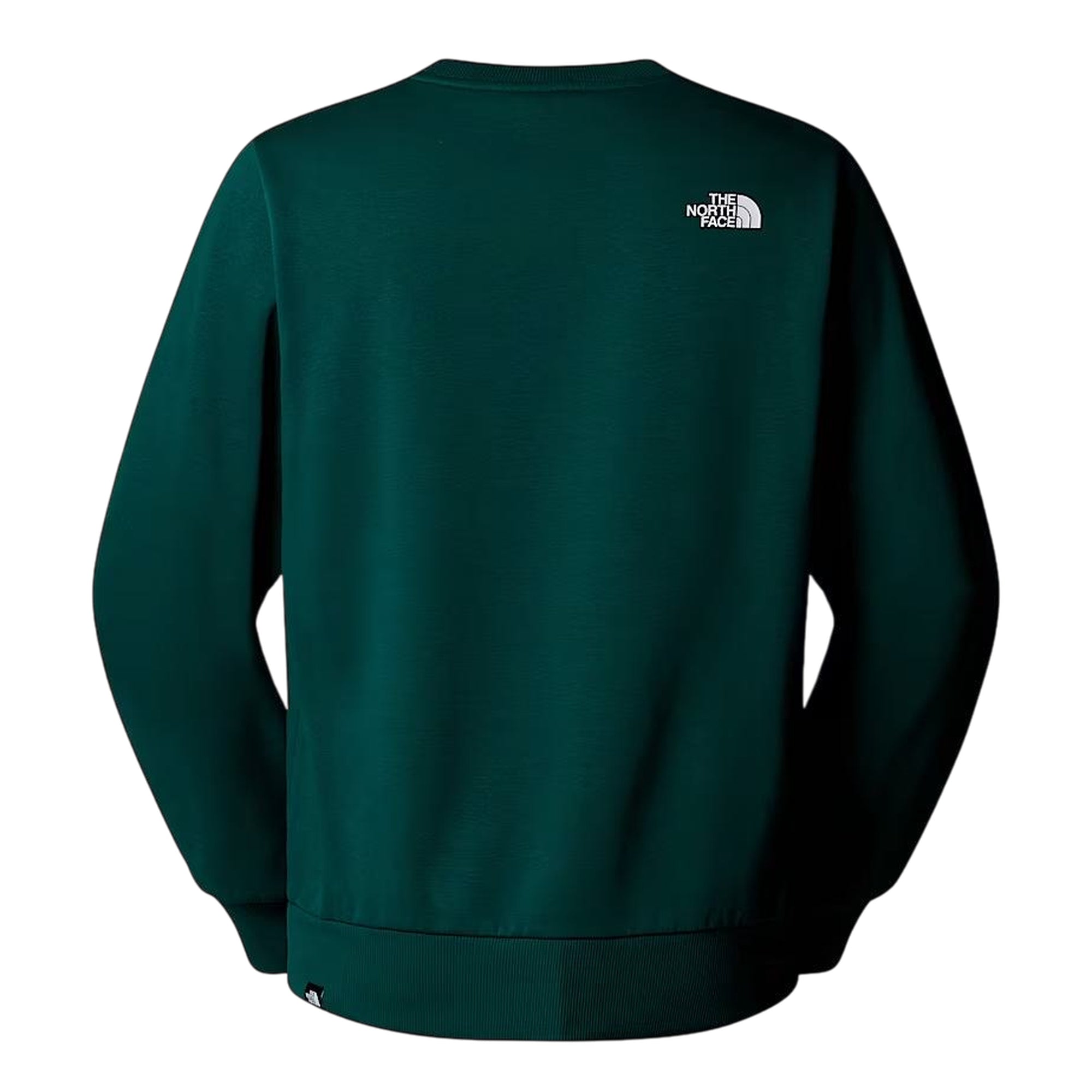 Felpa Uomo Simple Dome Crew Verde scuro retro
