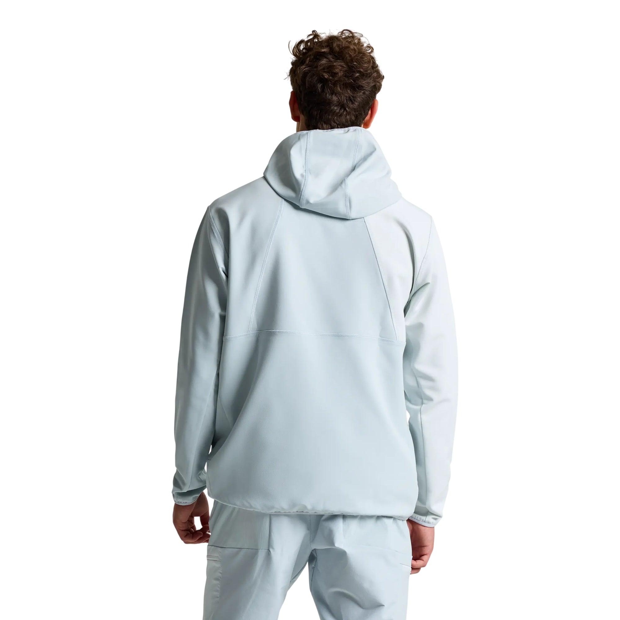 Felpa Uomo tecnica, con finiture elasticizzate e cappuccio