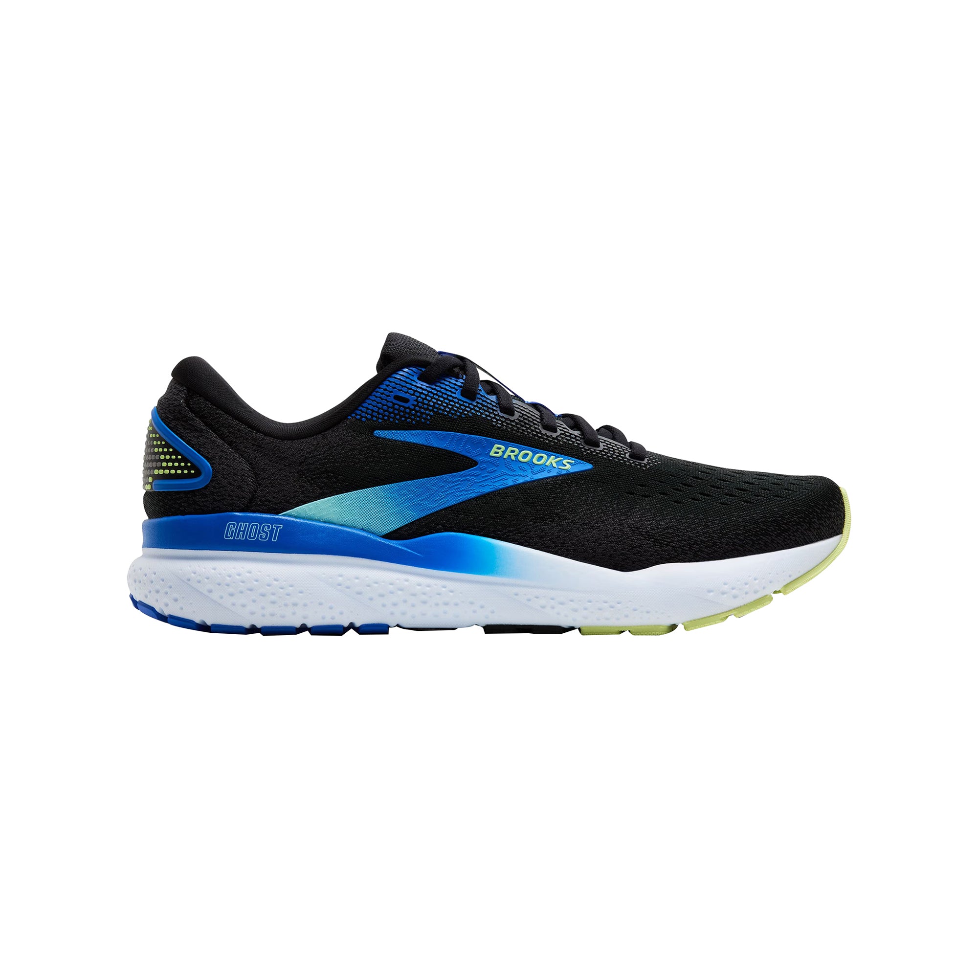 BROOKS Scarpe Running Uomo GHOST 16 Nero/Blu1