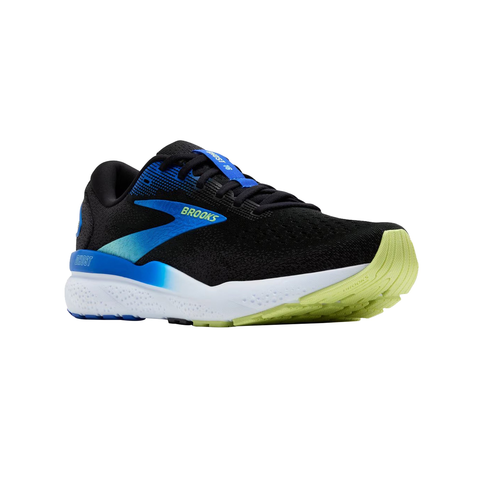 BROOKS Scarpe Running Uomo GHOST 16 Nero/Blu