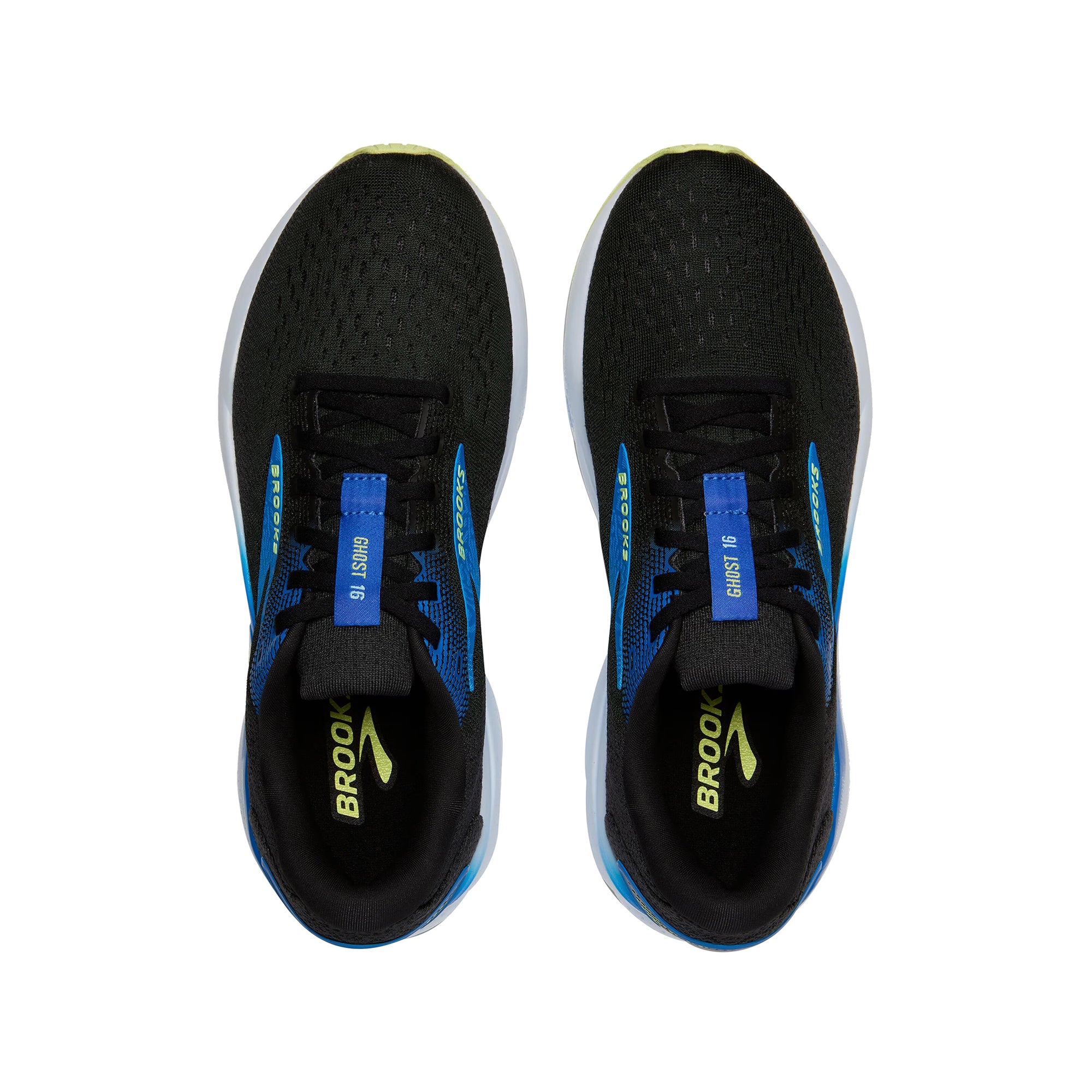 BROOKS Scarpe Running Uomo Ghost 16 Nero e Blu