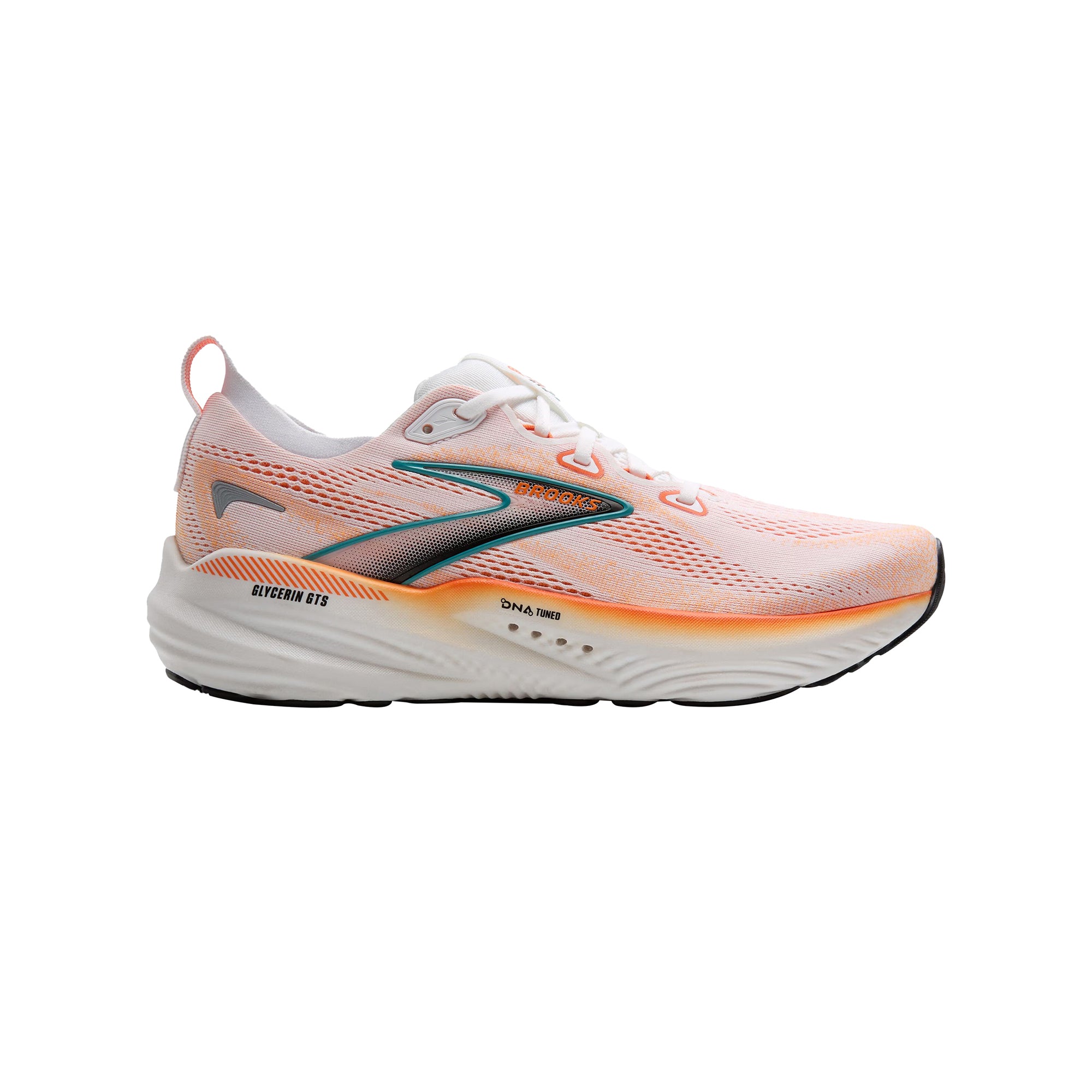 Scarpe Running Uomo Glycerin GTS 22 Arancione Brooks Noi Sport