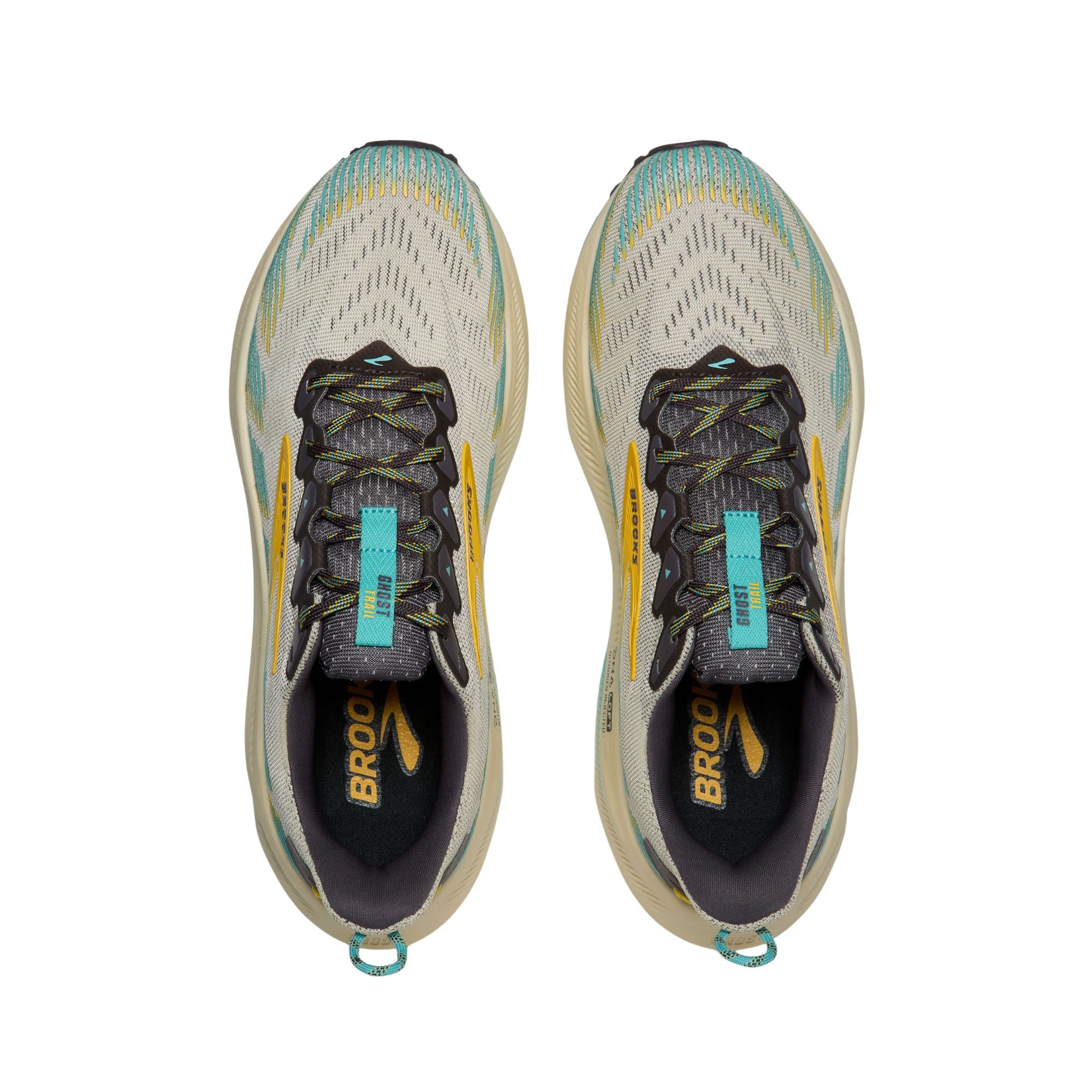 Scarpa Uomo Ghost Trail, con suola in TrailTrack Green Rubber