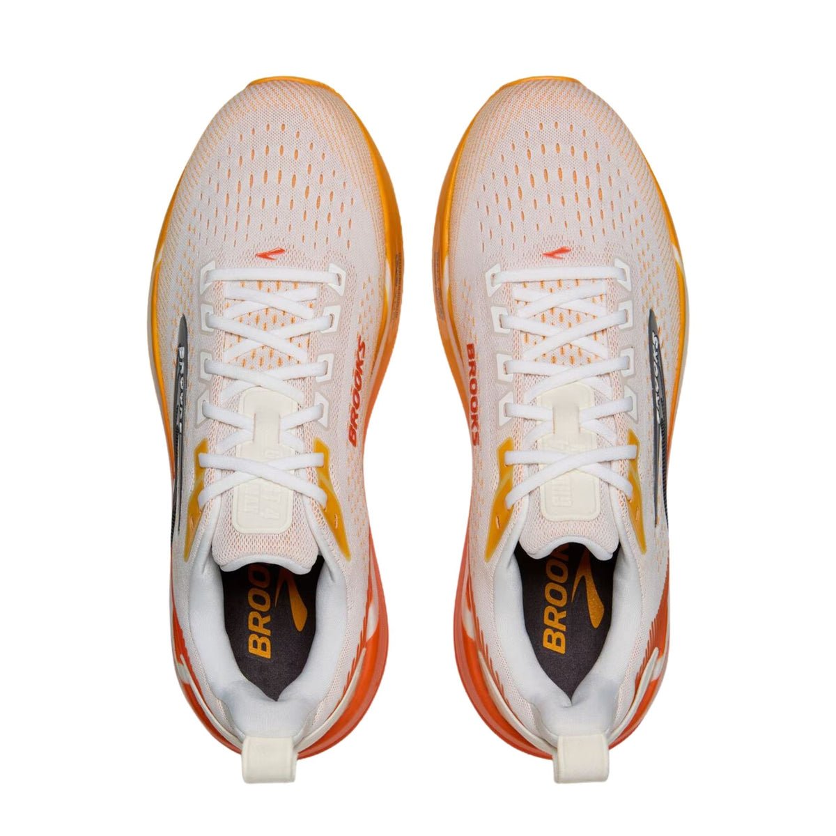 Scarpa Running Uomo Ghost Max 4 Bianco/Arancio