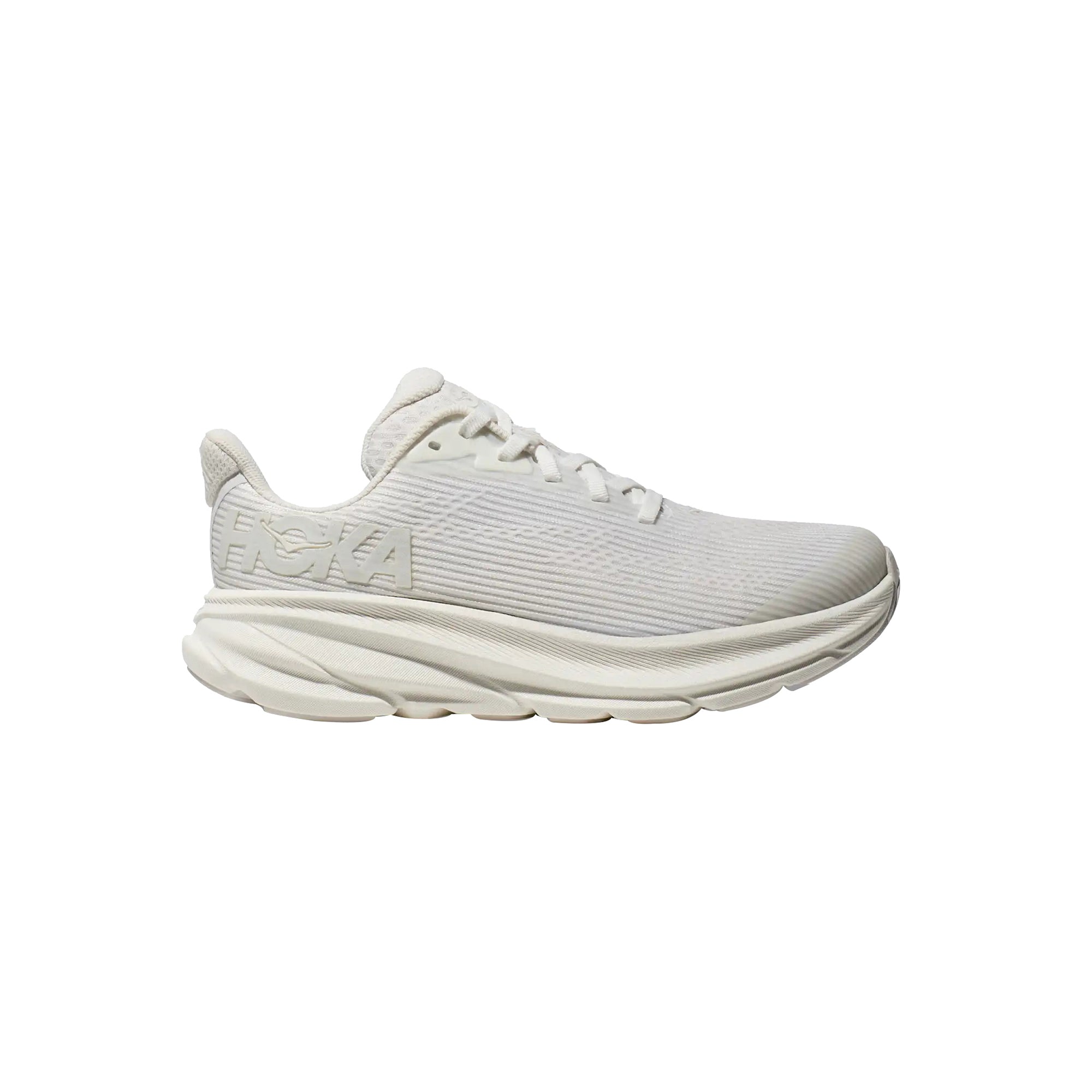 HOKA Sneakers Junior Running Clifton 9 Bianco