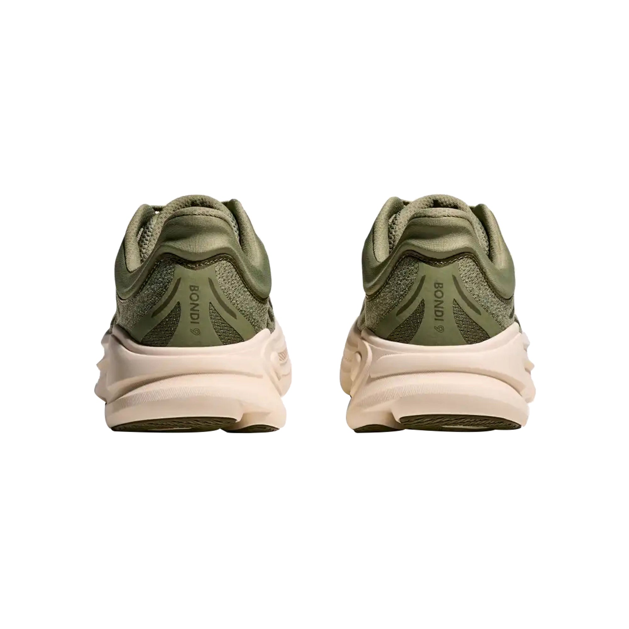 HOKA Sneakers Uomo Running Bondi 9 Verde retro