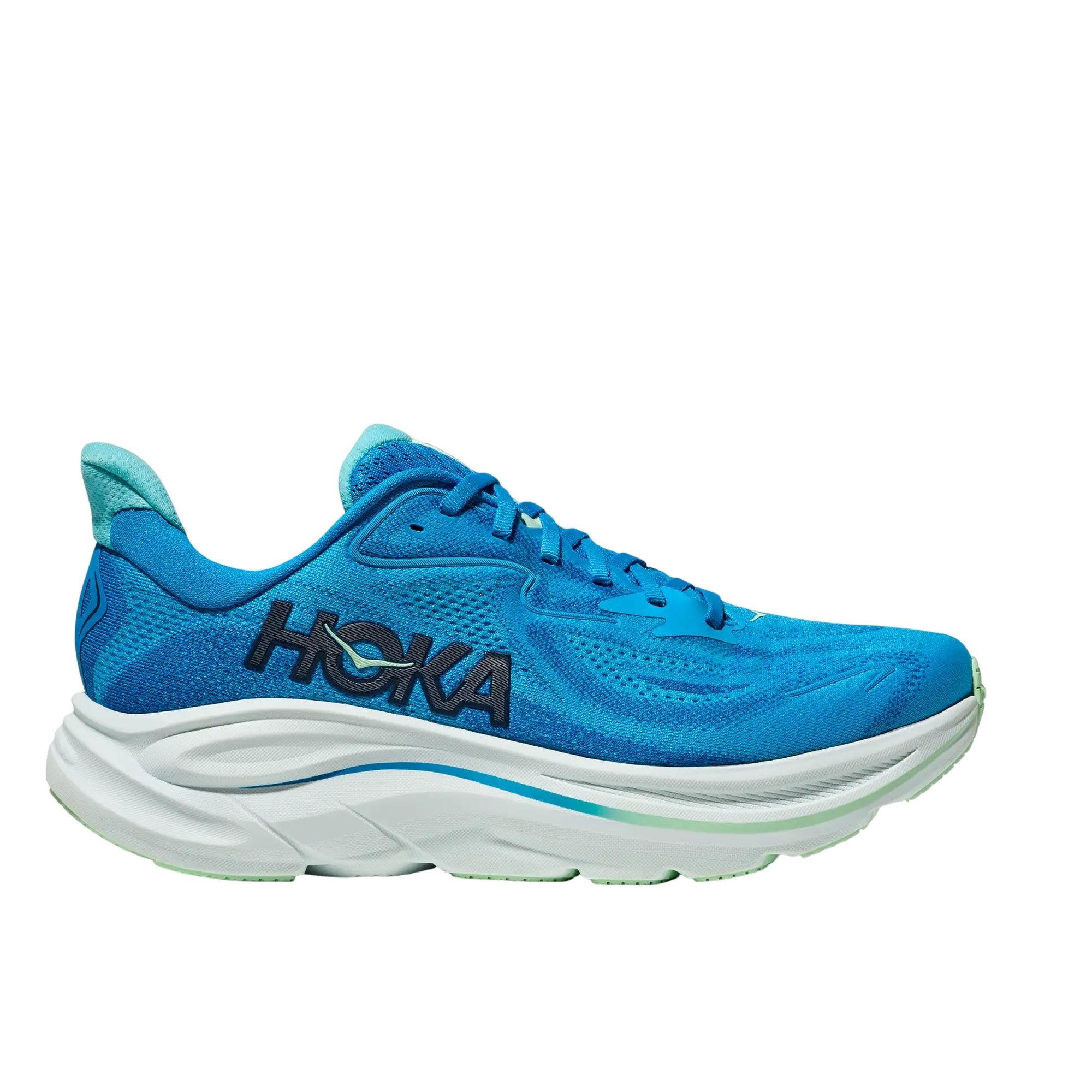 Scarpa Uomo Clifton 10, traspirante, con logo laterale