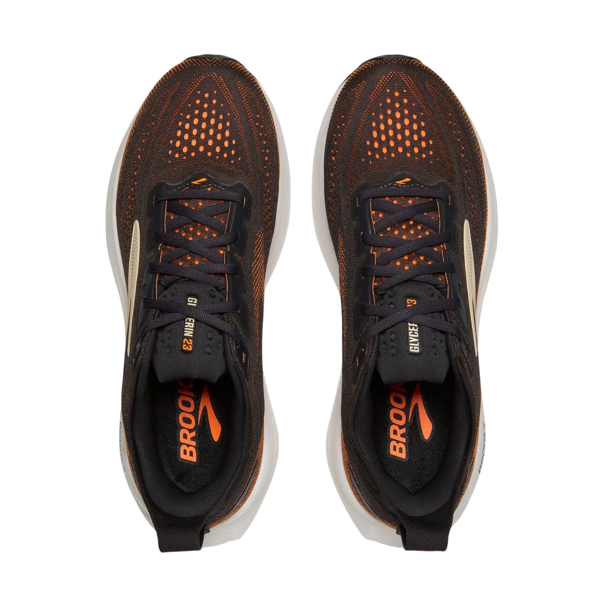 Scarpa Running Uomo Glycerin 23 Nero/Arancione