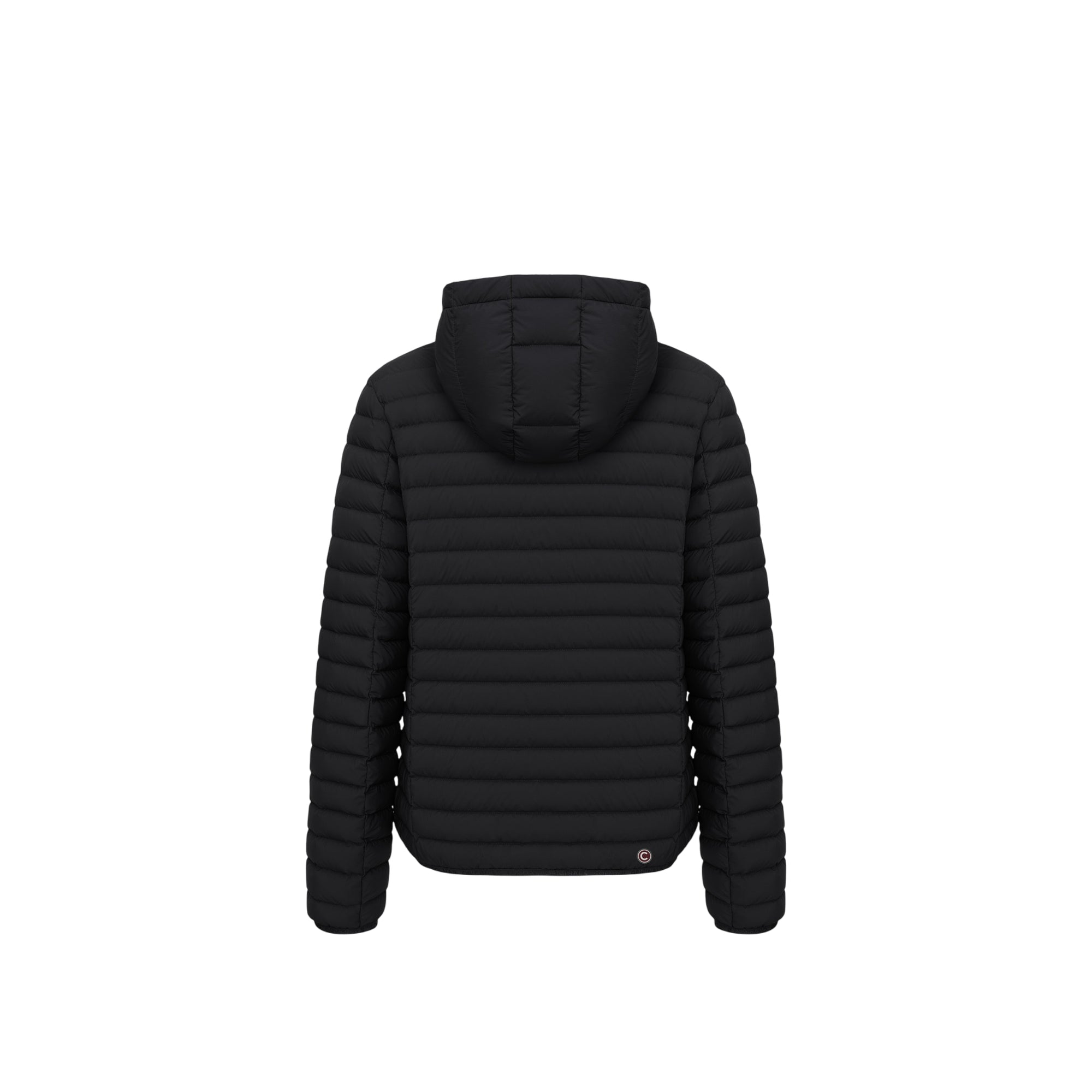 Piumino Uomo leggero, Nero, con cappuccio e design classico