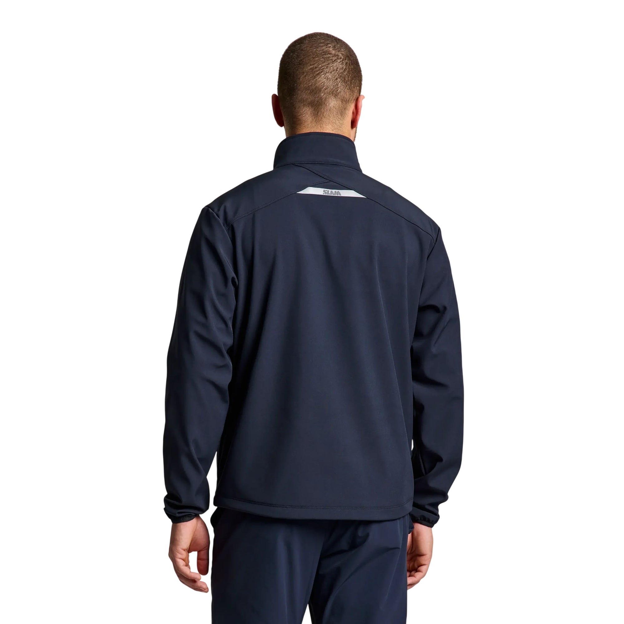 Giacca Uomo Blu, Active Softshell, con full zip frontale