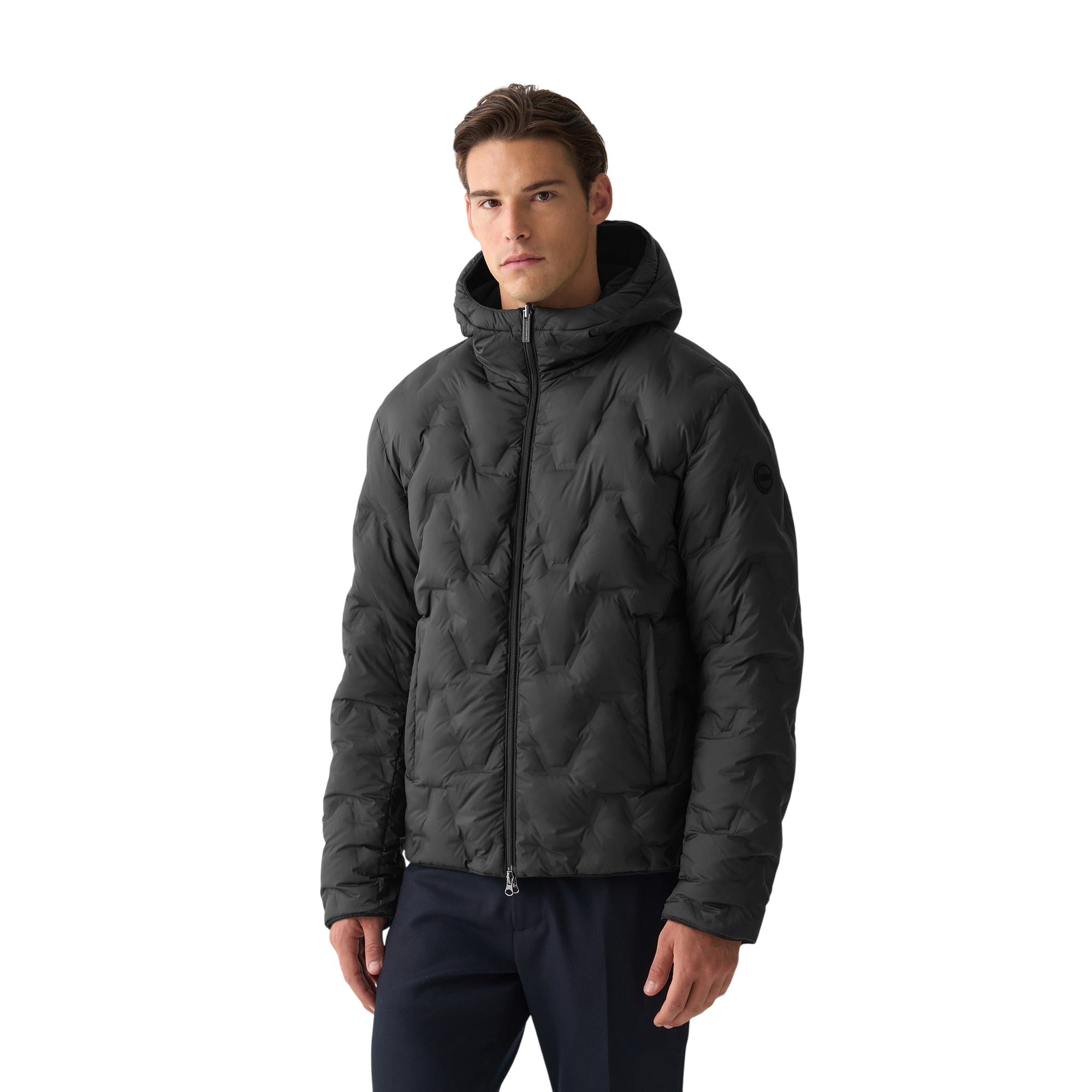 Piumino Uomo reversibile, con lato liscio e lato trapuntato