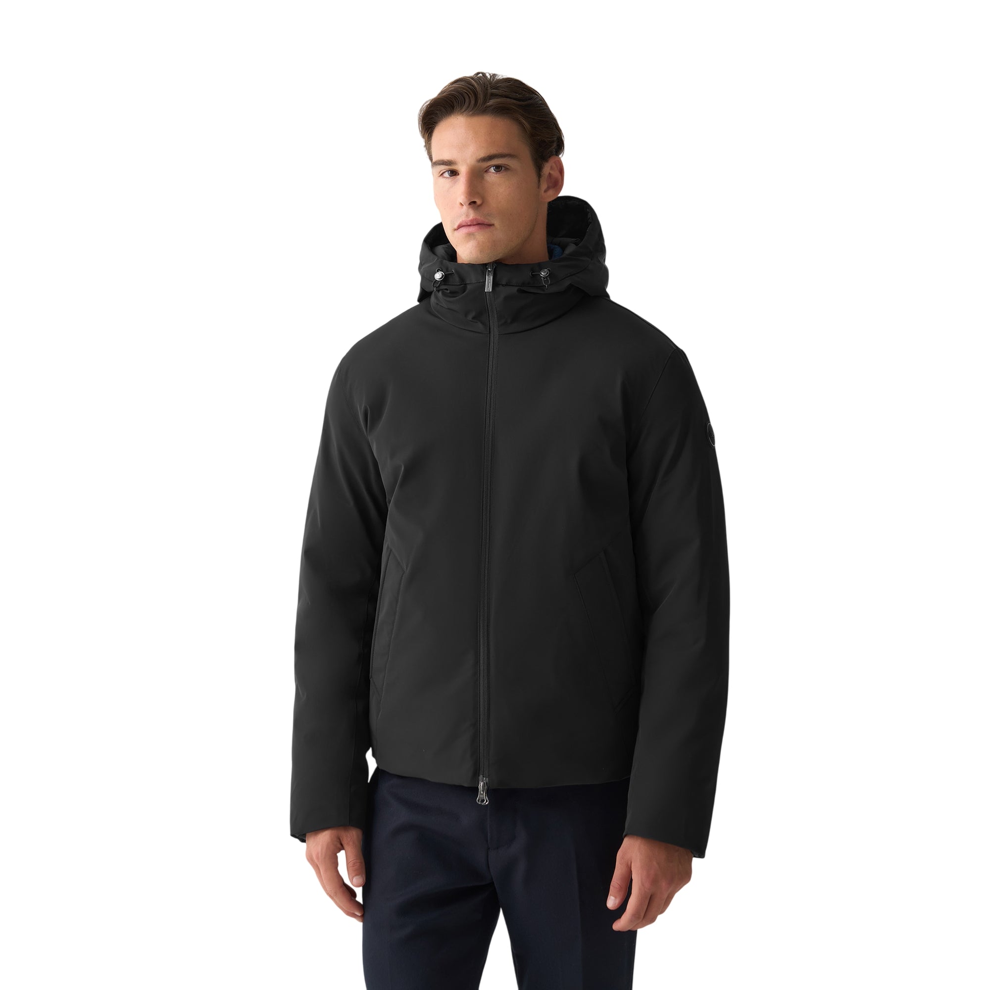 Piumino Uomo reversibile, con lato liscio e lato trapuntato