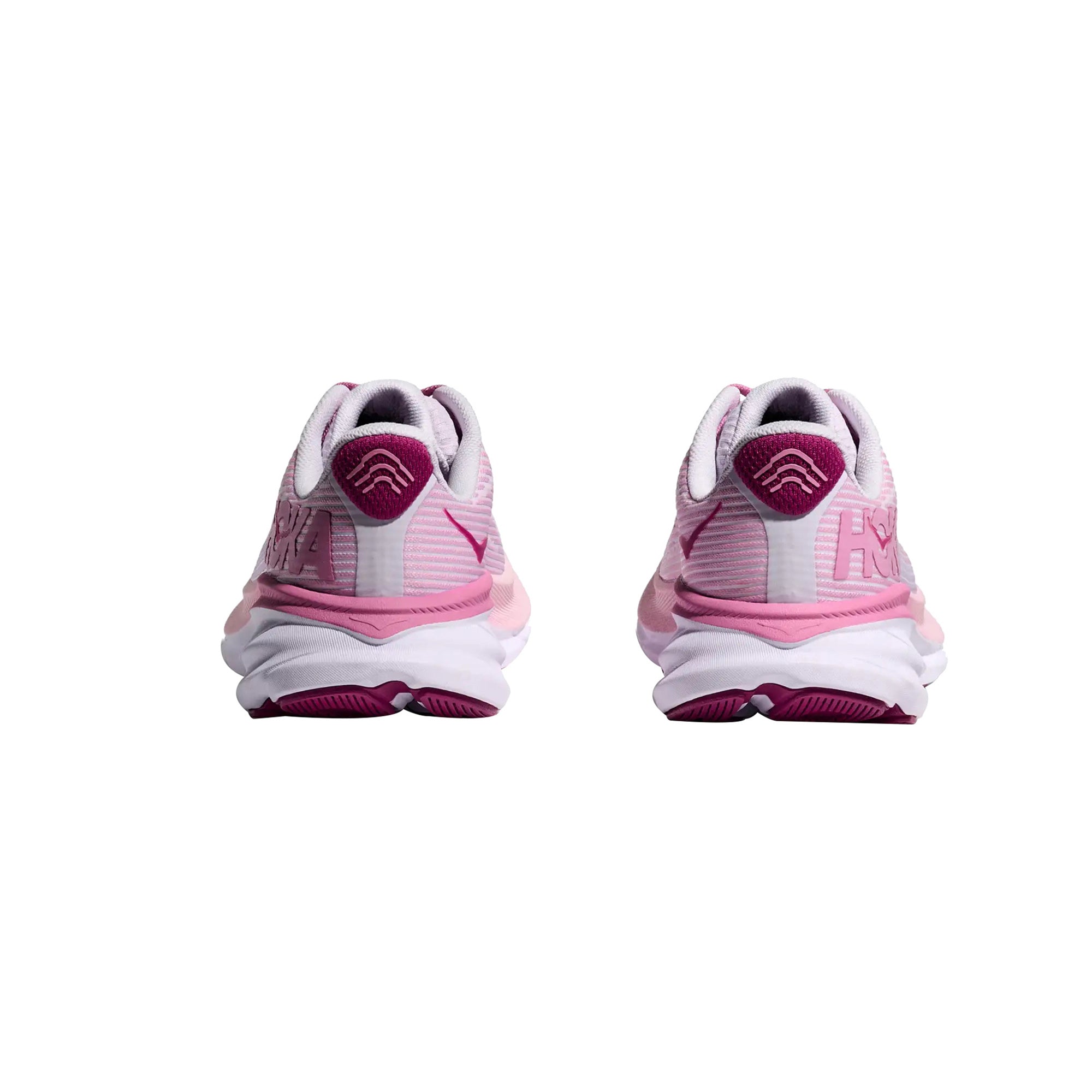 HOKA Sneakers Junior Running Clifton9 Rosa retro