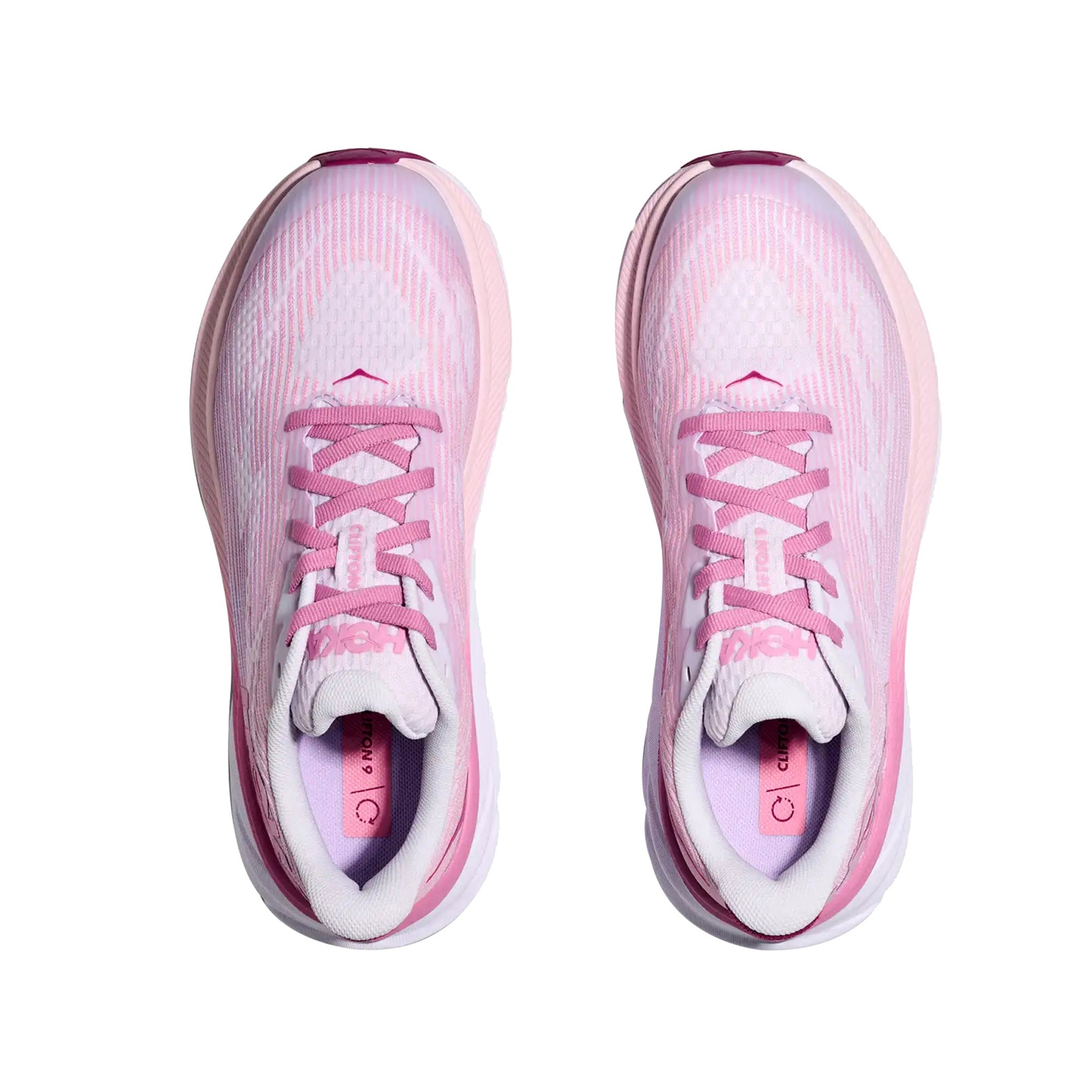 HOKA Sneakers Junior Running Clifton9 Rosa