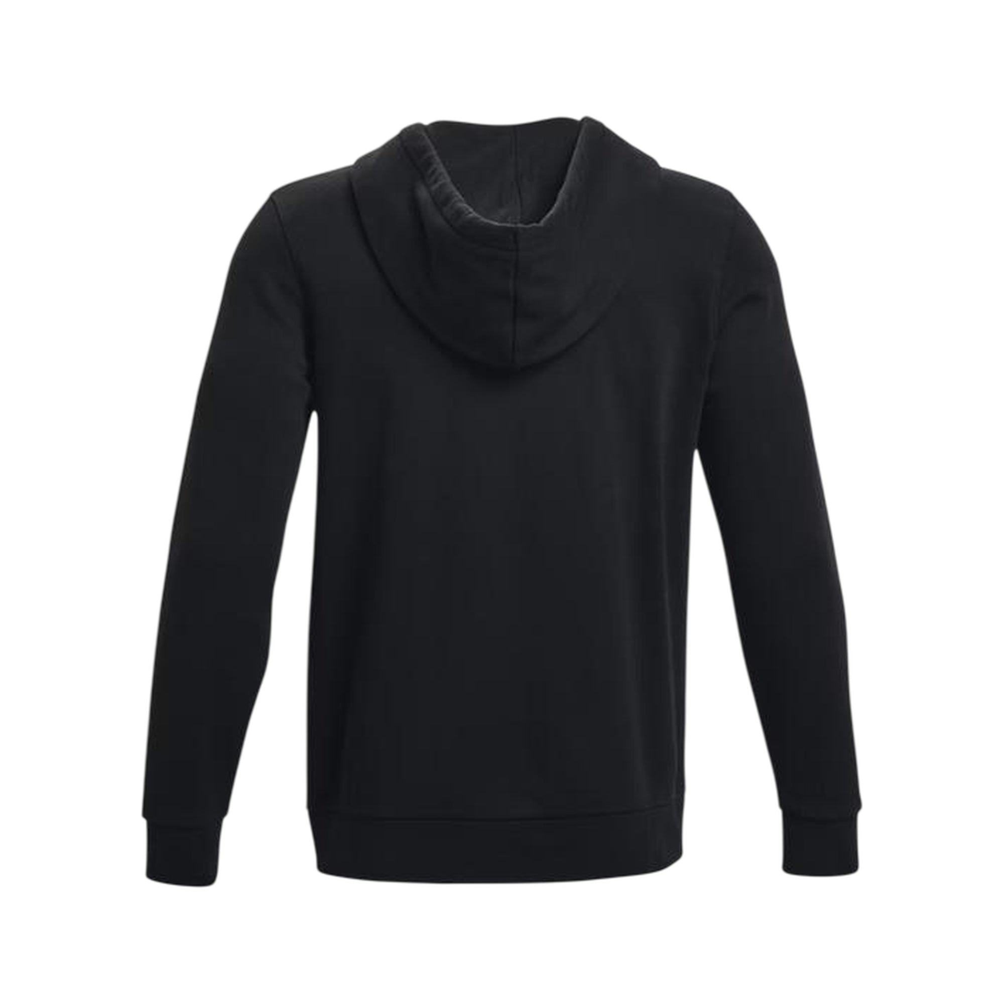 Felpa Uomo con cappuccio e full zip Nero retro