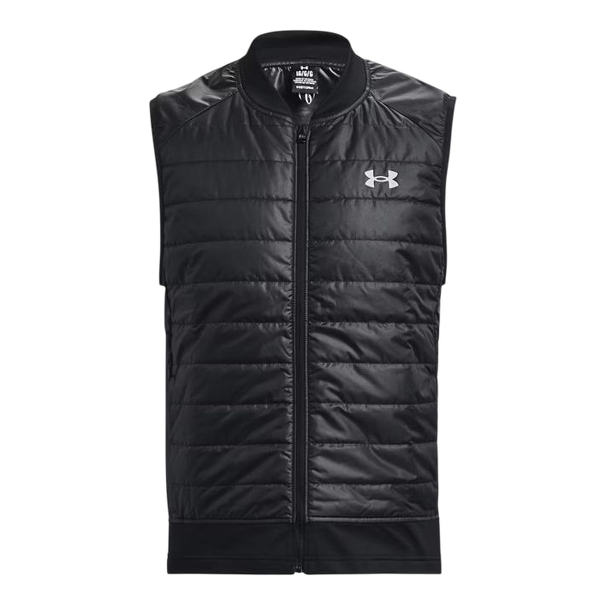 Gilet Uomo Launch Insulated Nero parte anteriore