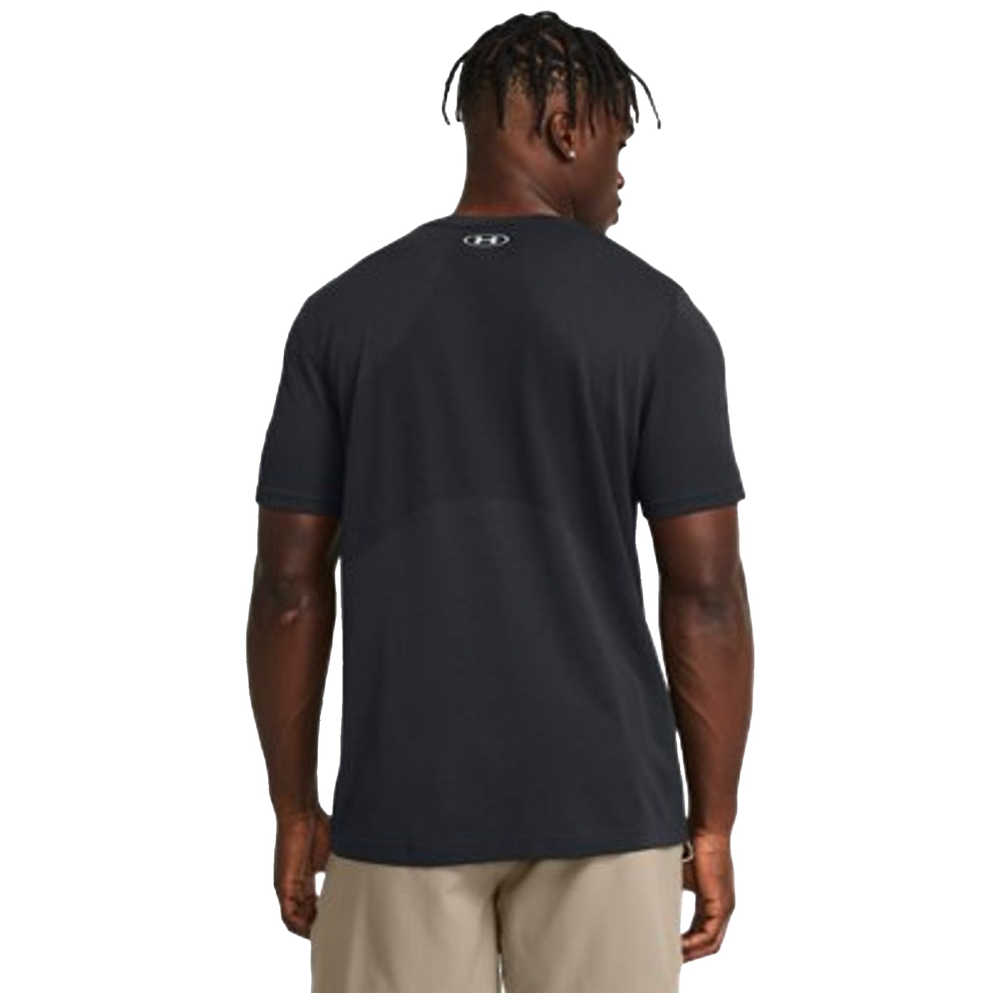 T-shirt Uomo Vanish Seamless Nero modello retro
