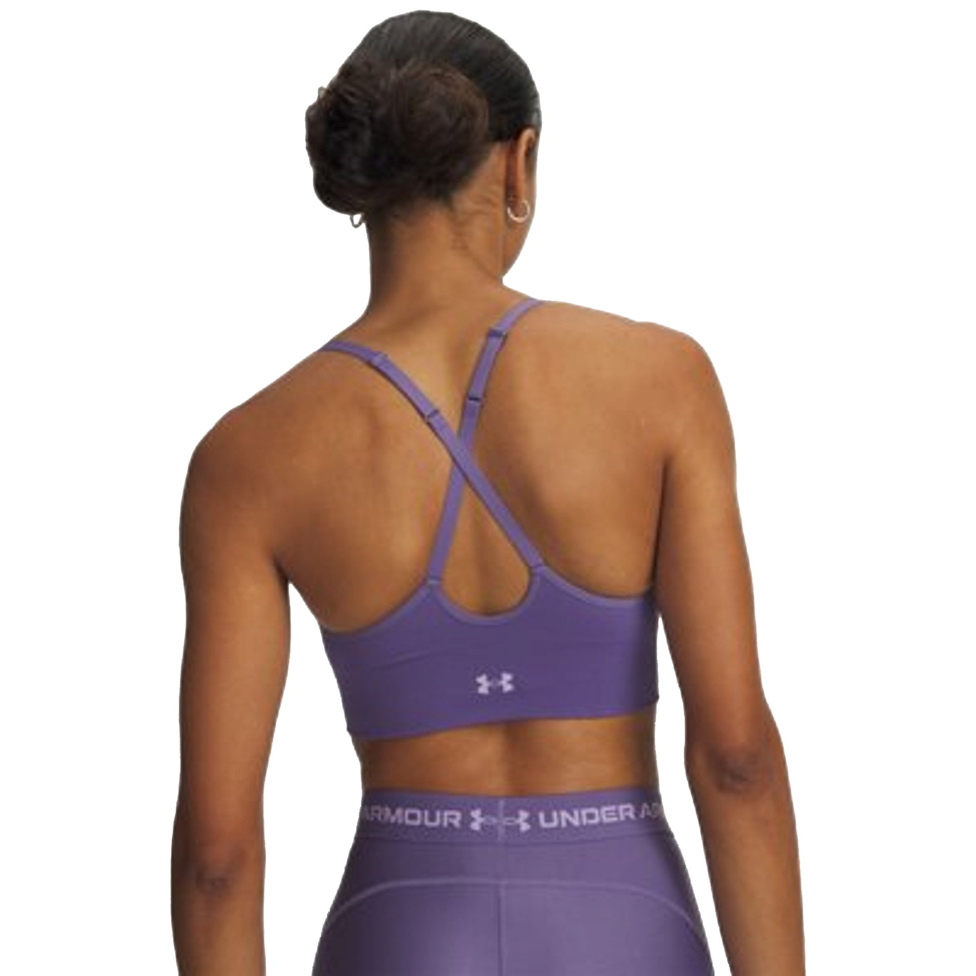 Reggiseno Sportivo Donna Vanish Seamless Low Viola retro