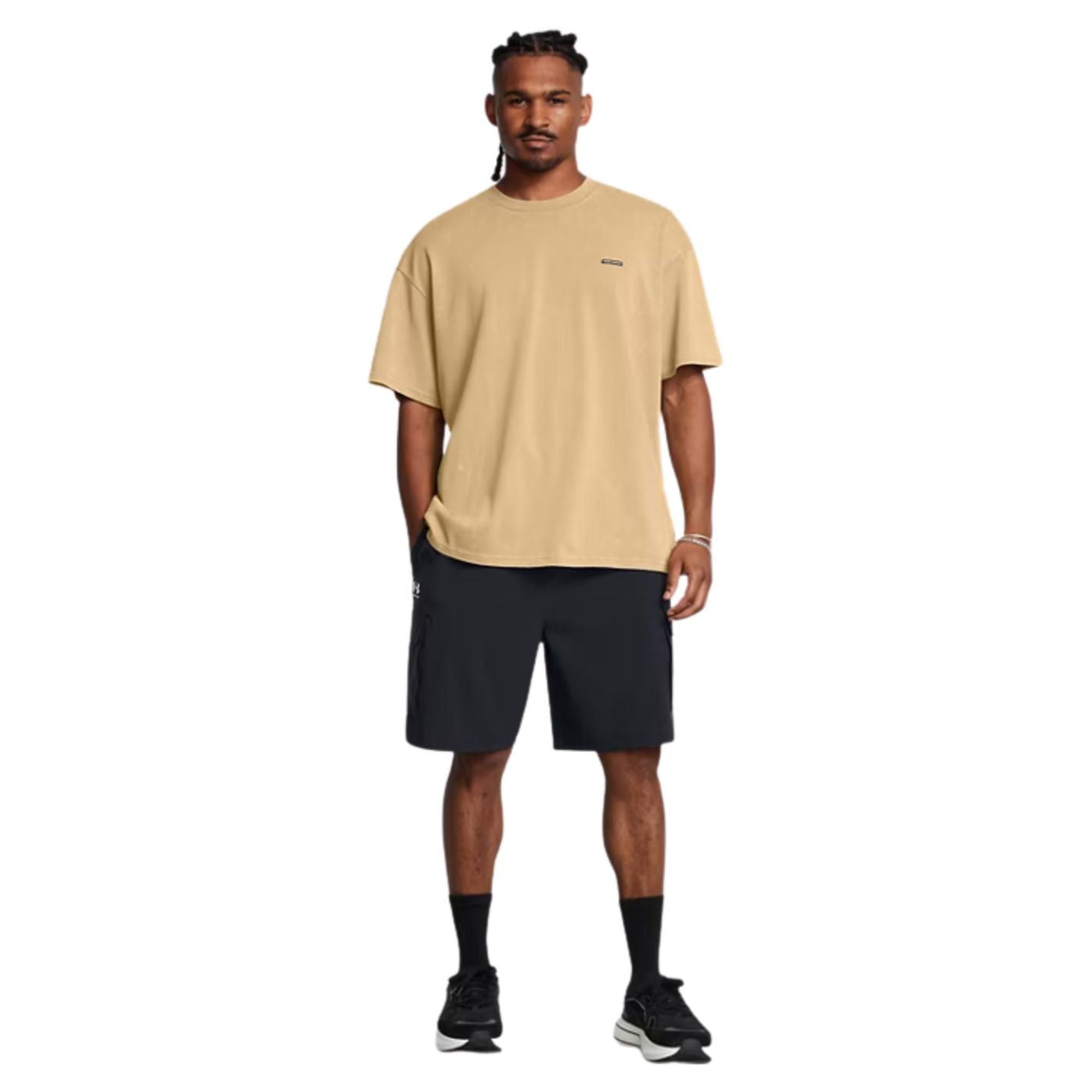 Shorts vibe woven cargo Uomo Nero