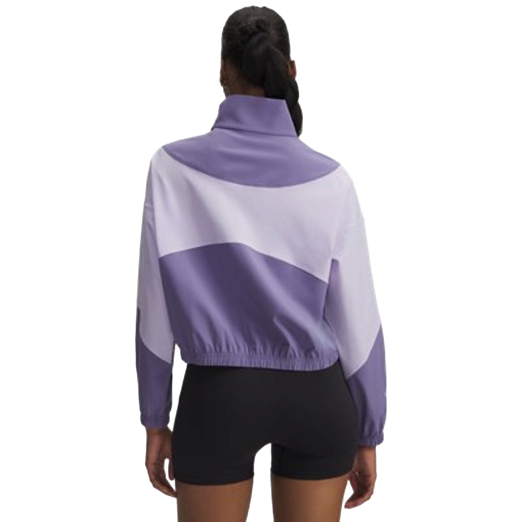 Giacca sportiva Donna Rival Woven Lilla retro