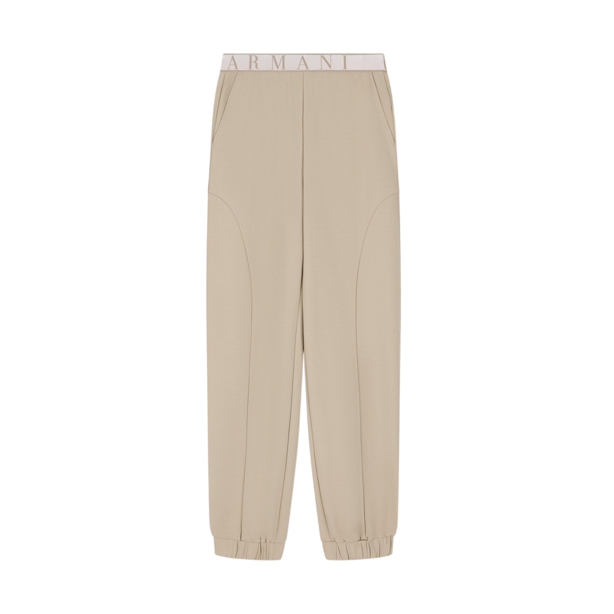 Pantalone Donna sportivo, con elastico sul fondo e logo