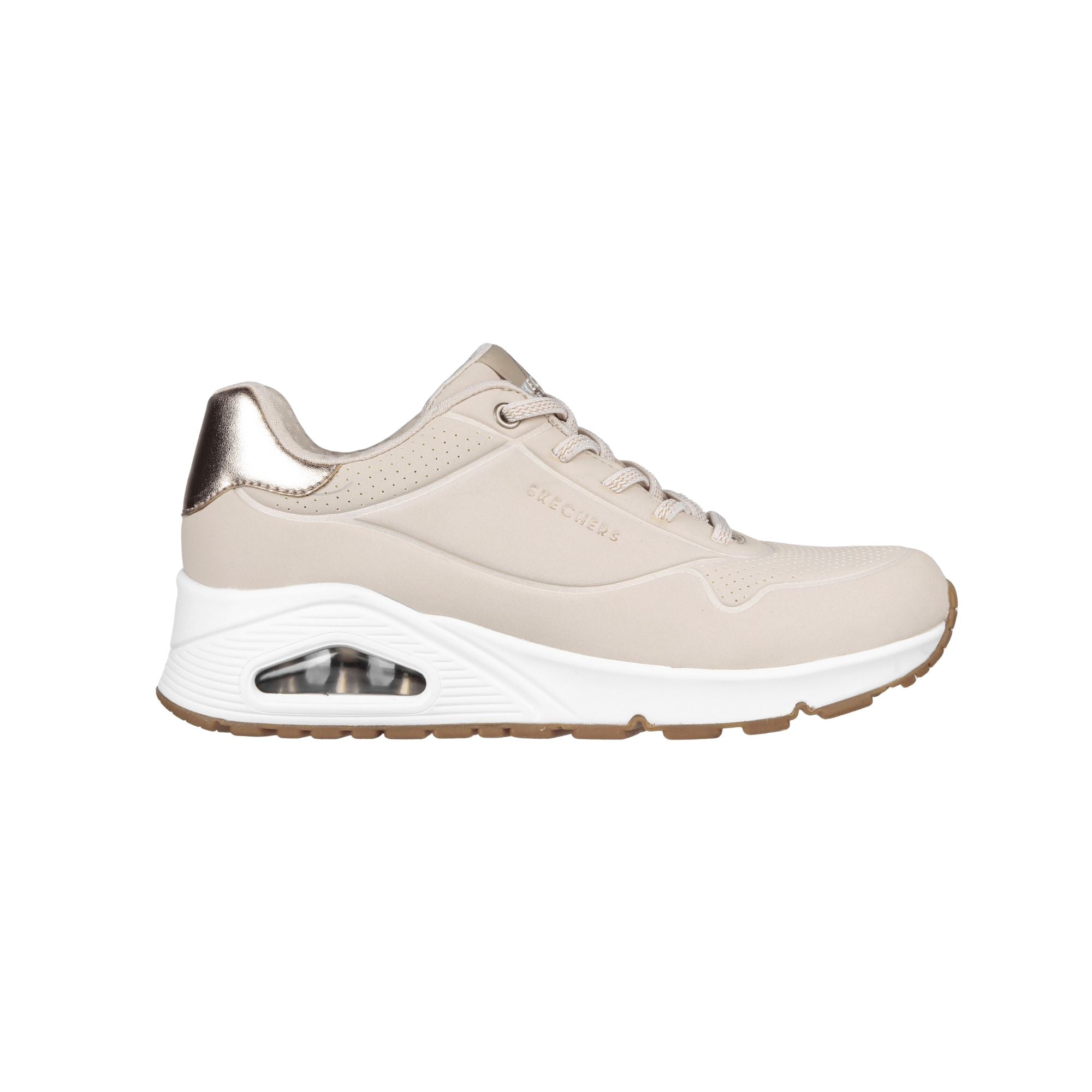 SKECHERS Sneakers Donna UNO Shimmer Beige