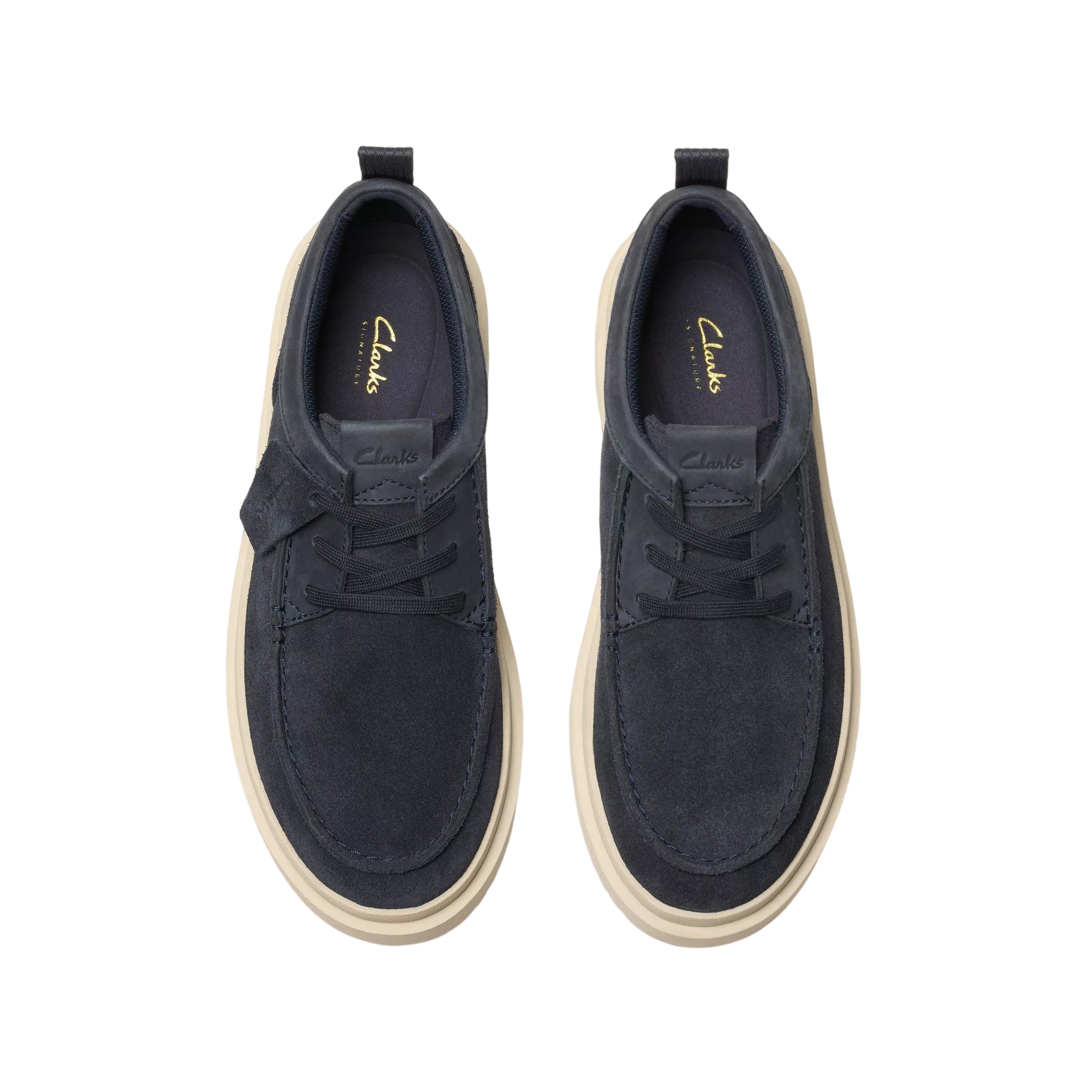 Scarpa Uomo Polden Moc, con tomaia Navy in camoscio