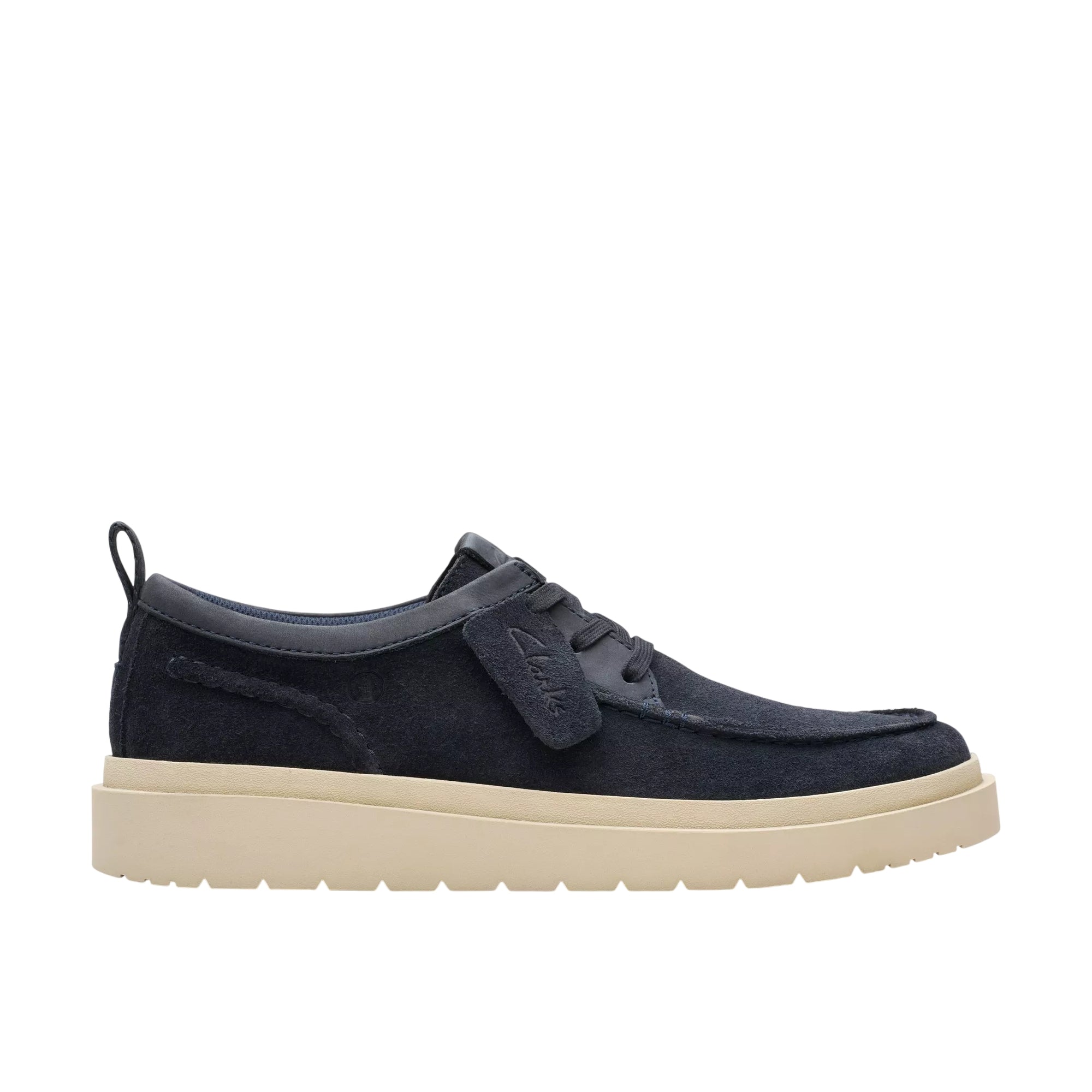 Scarpa Uomo Polden Moc, con tomaia Navy in camoscio