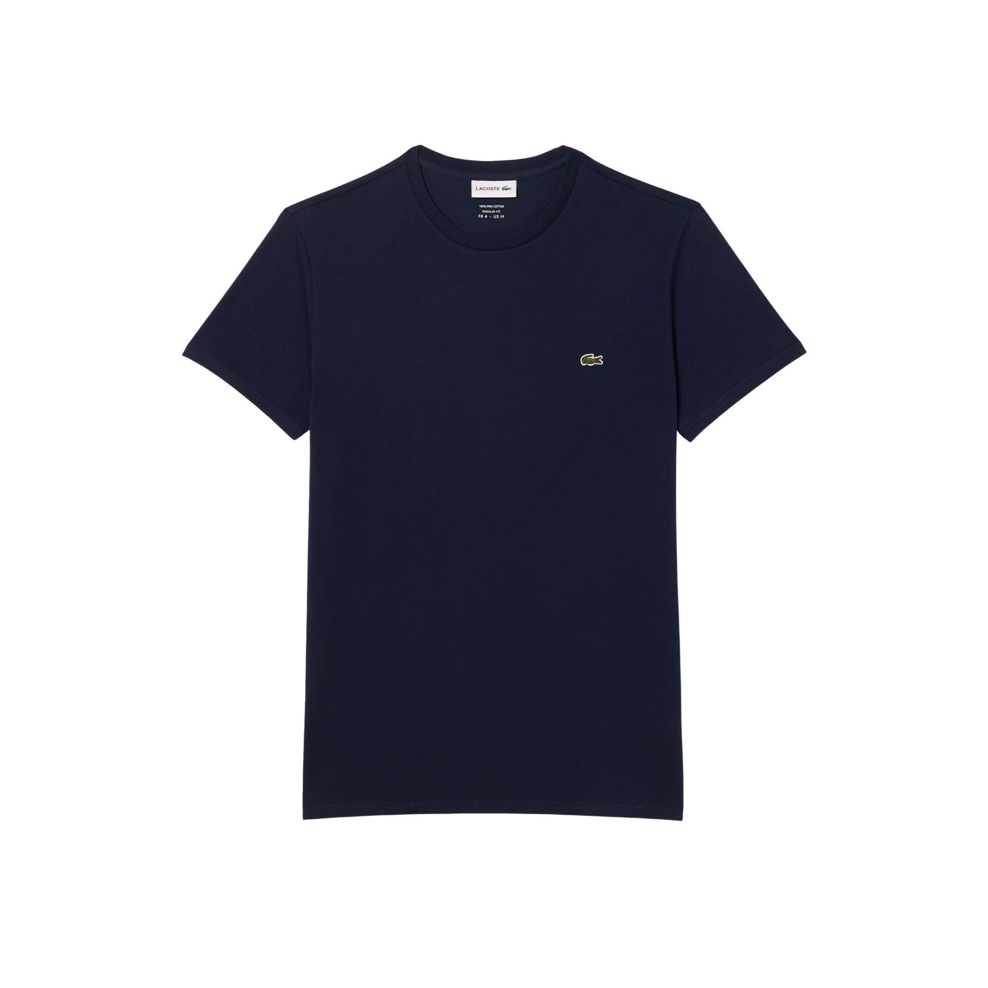 T-SHIRT UOMO GIROCOLLO IN PIMA COTTON - BLU