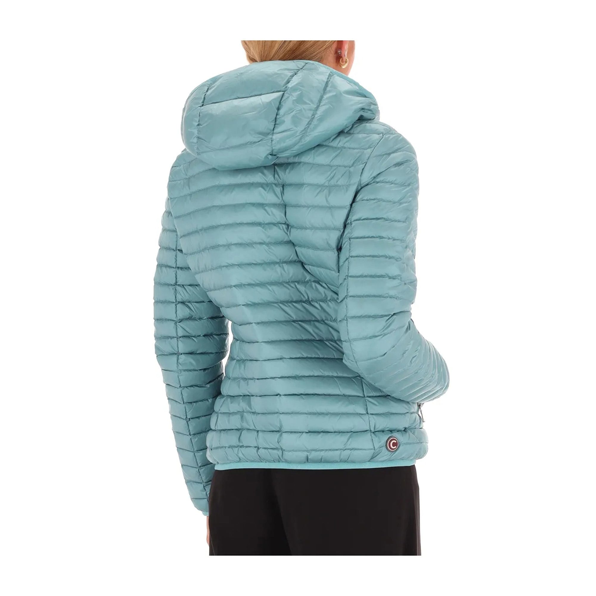 Colmar Piumino Donna con cappuccio Celeste