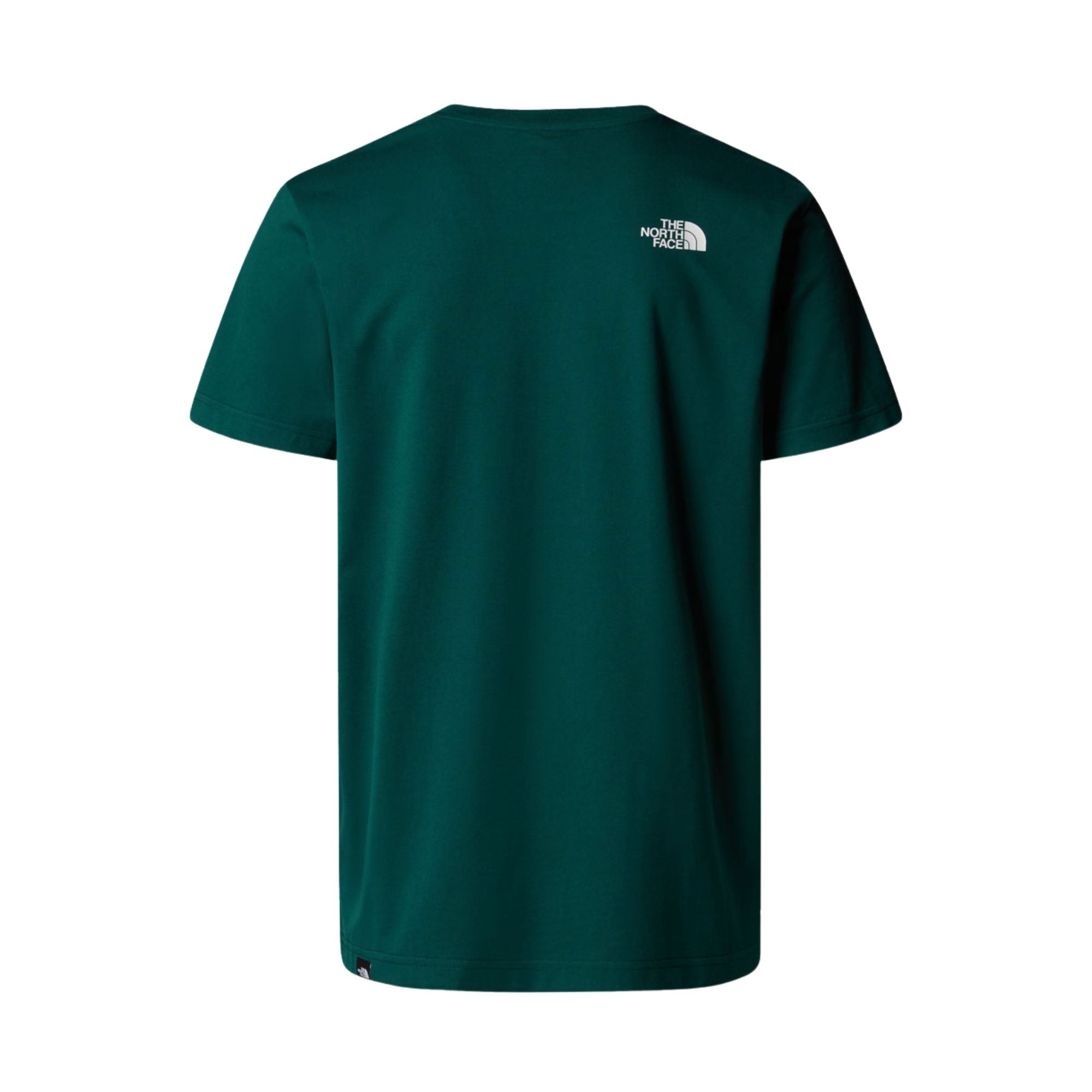 T-shirt Uomo Simple Dome, con doppio logo bianco e maniche corte