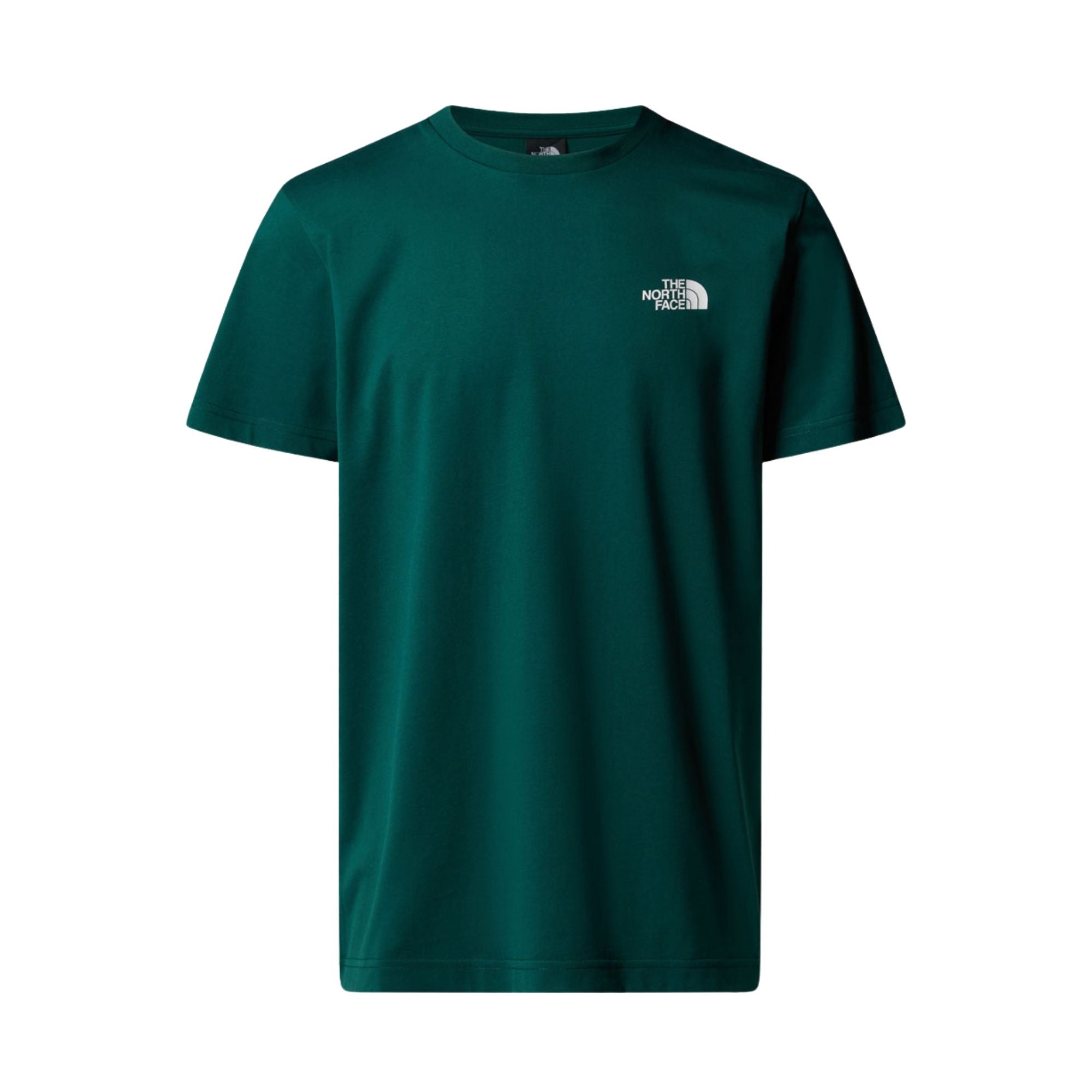 T-shirt Uomo Simple Dome, con doppio logo bianco e maniche corte