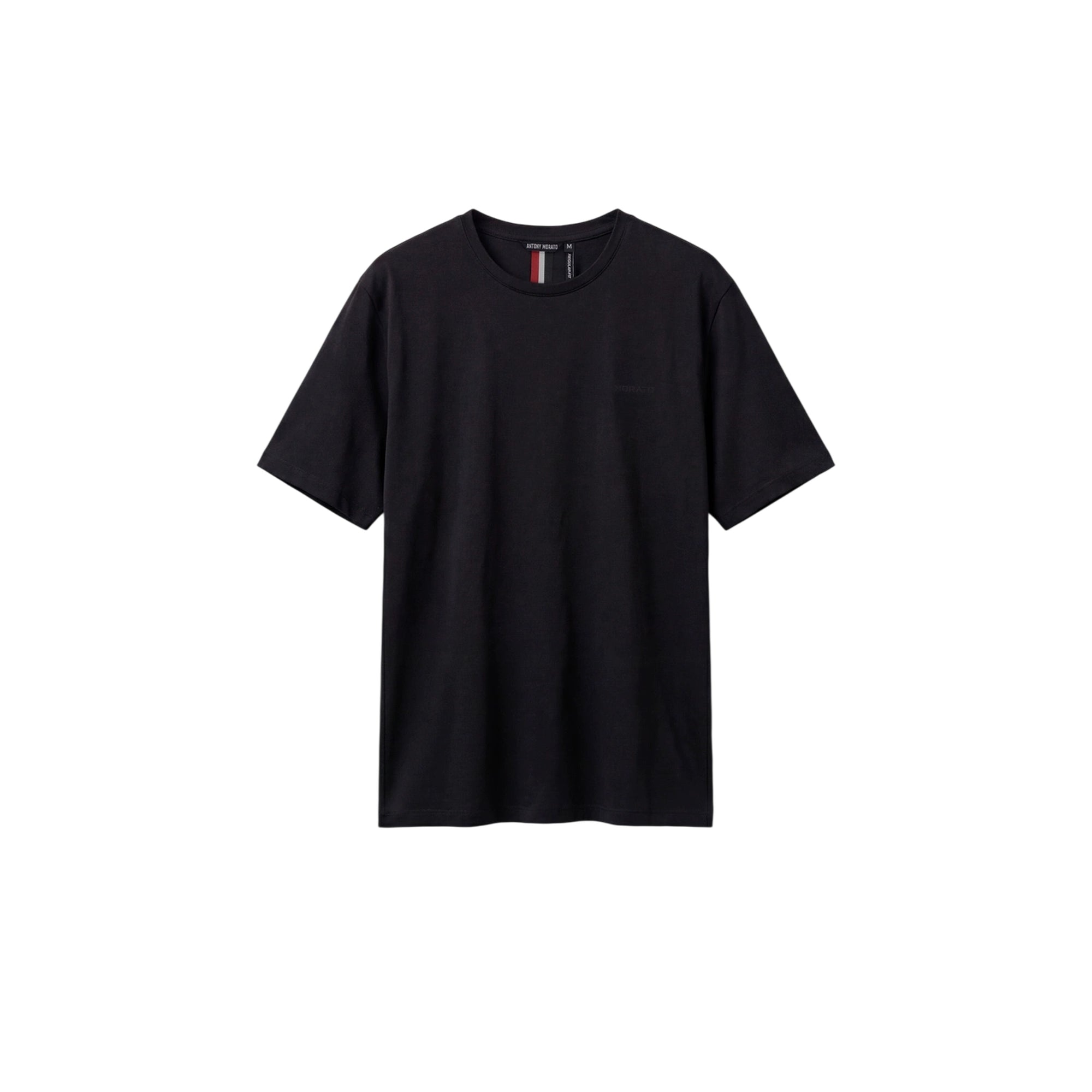 T-shirt Uomo in cotone elasticizzato, con logo gommato