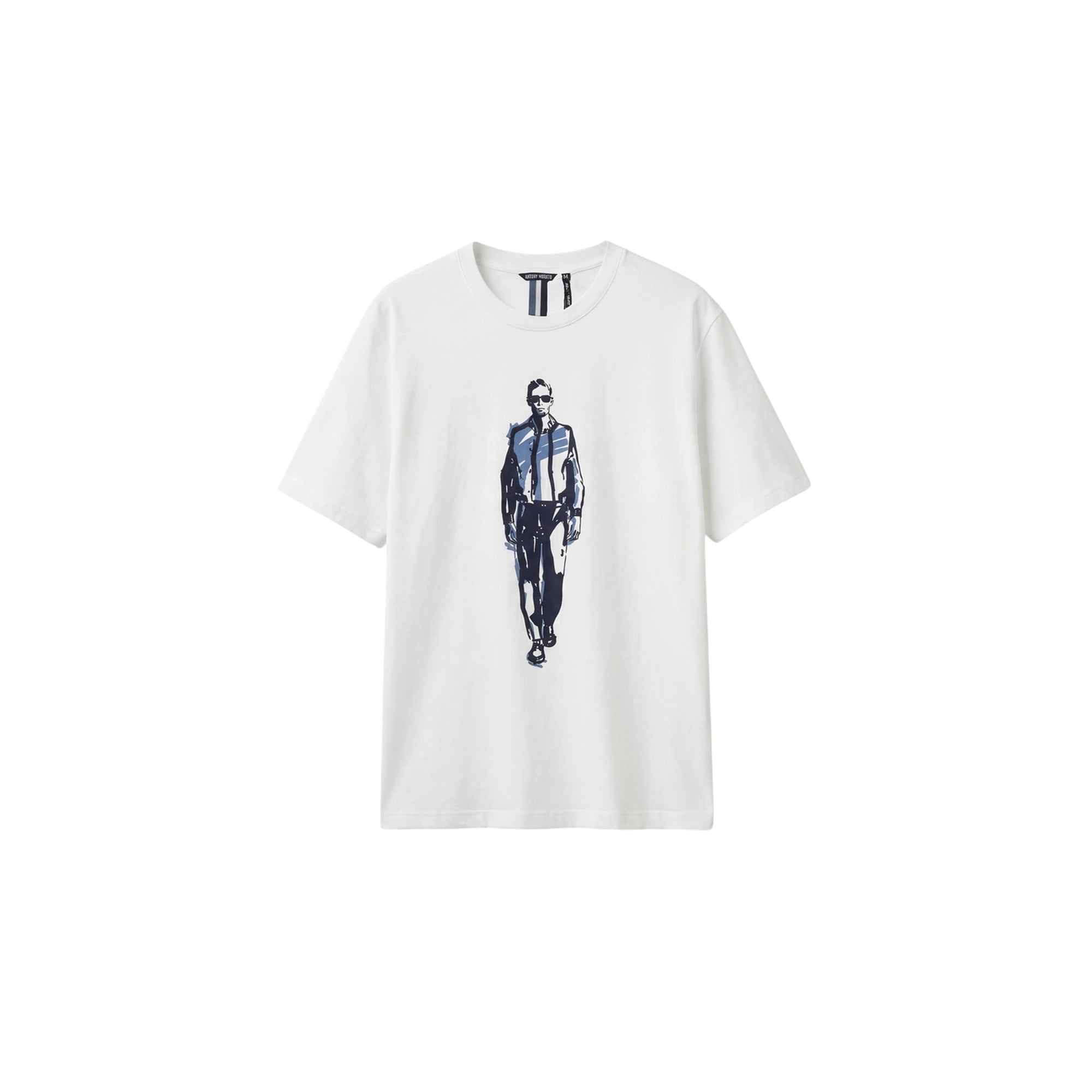 T-shirt Uomo in jersey di cotone, con stampa frontale