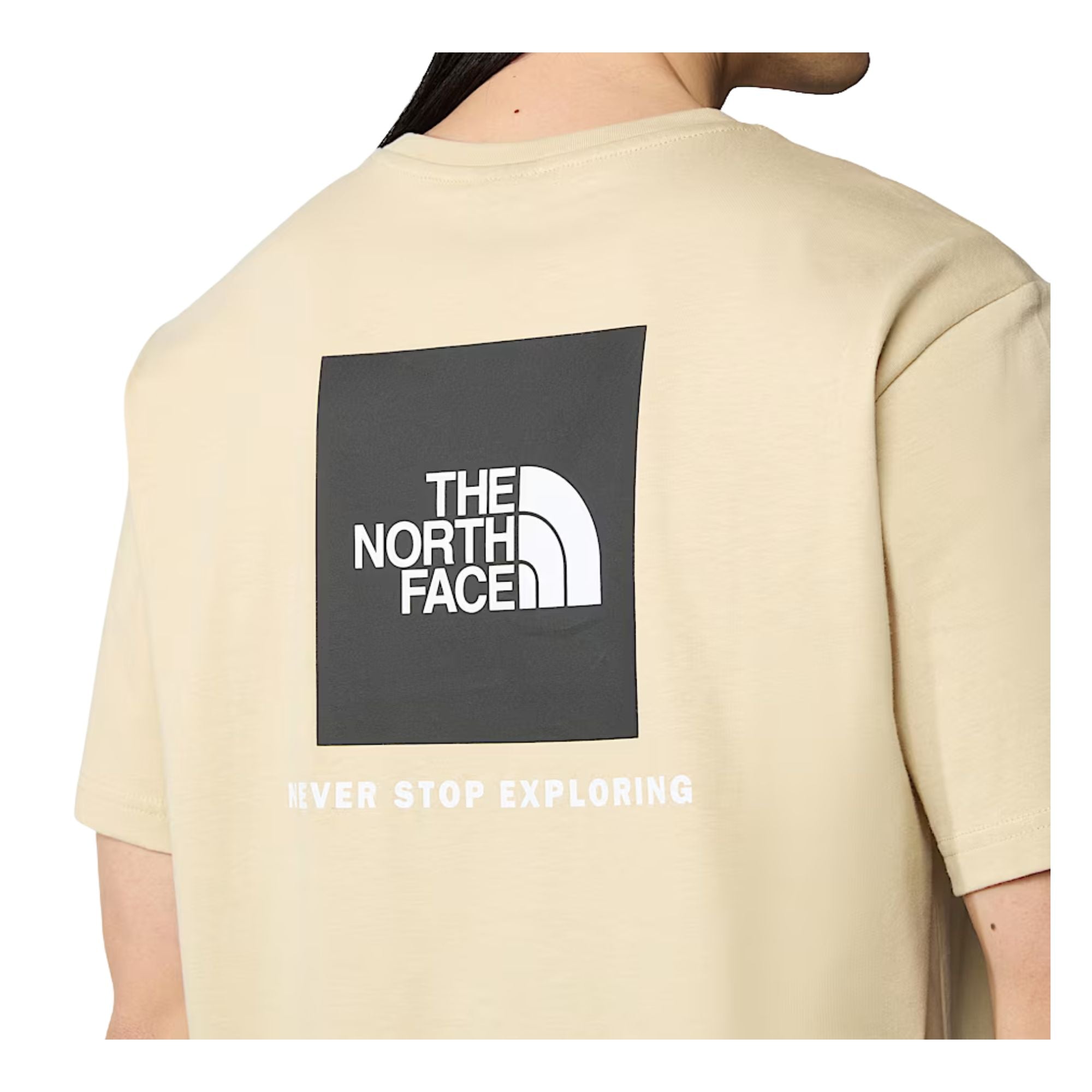 T-shirt Uomo con doppio logo e scollatura girocollo