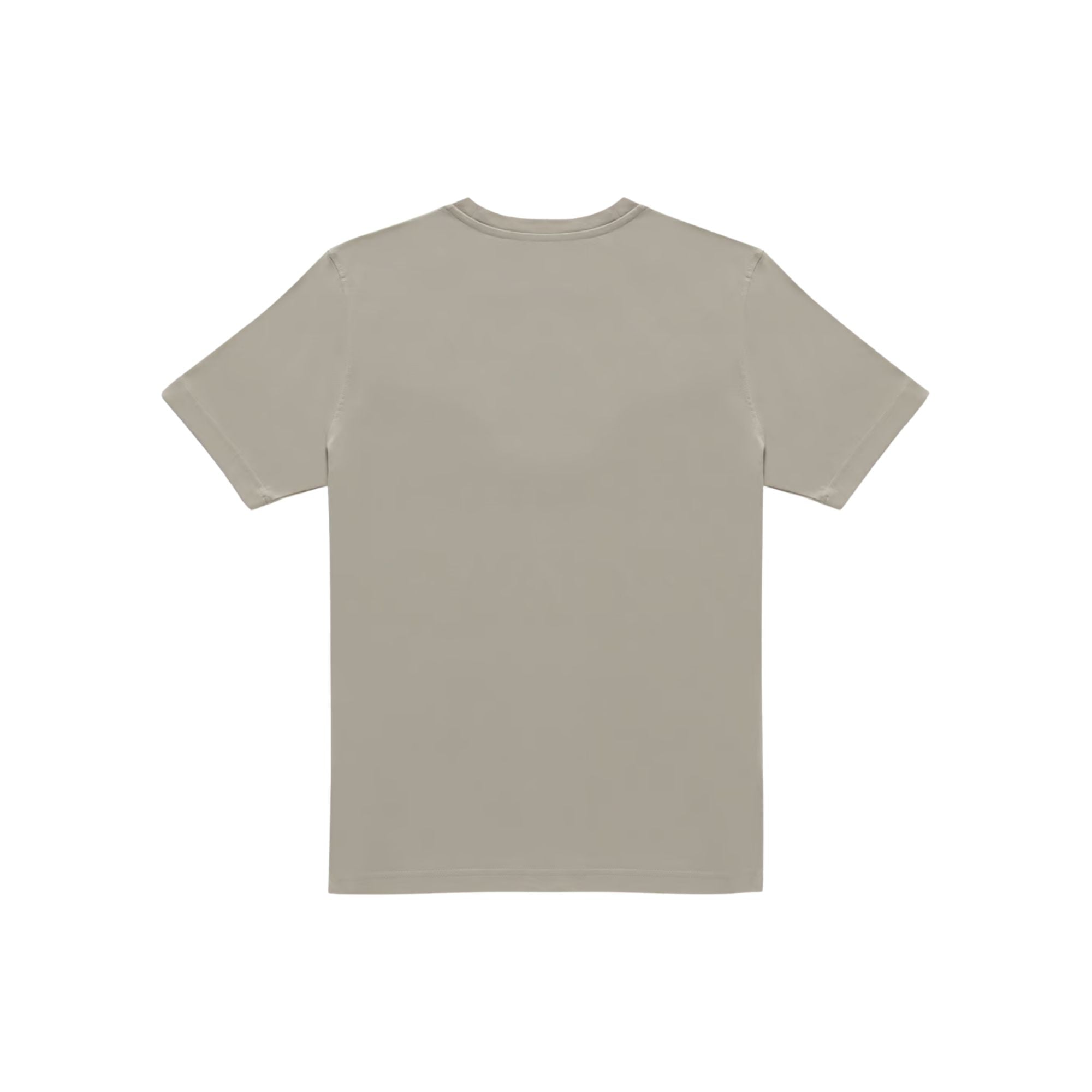T-shirt Uomo Halen, a maniche corte, con logo ricamato Beige in tono colore