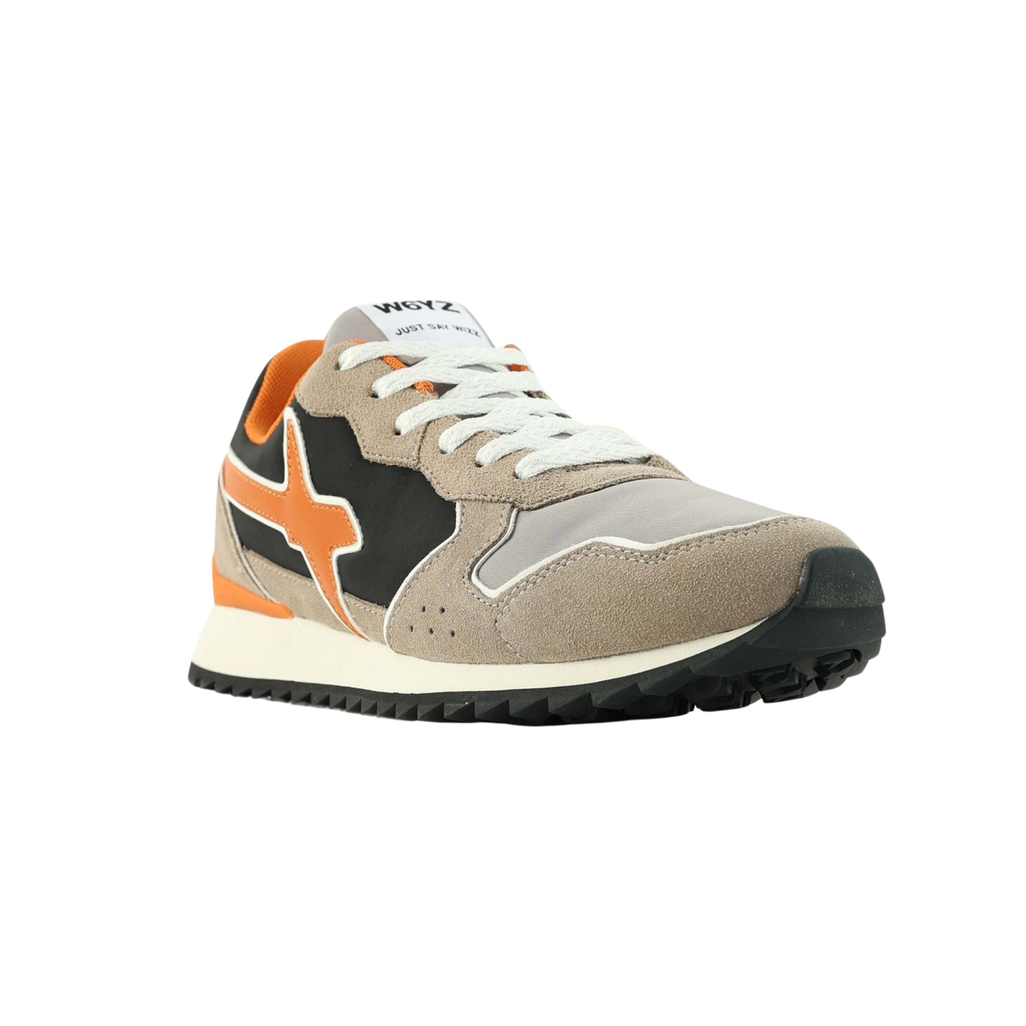 Sneakers Uomo con suola in gomma e chiusura con lacci