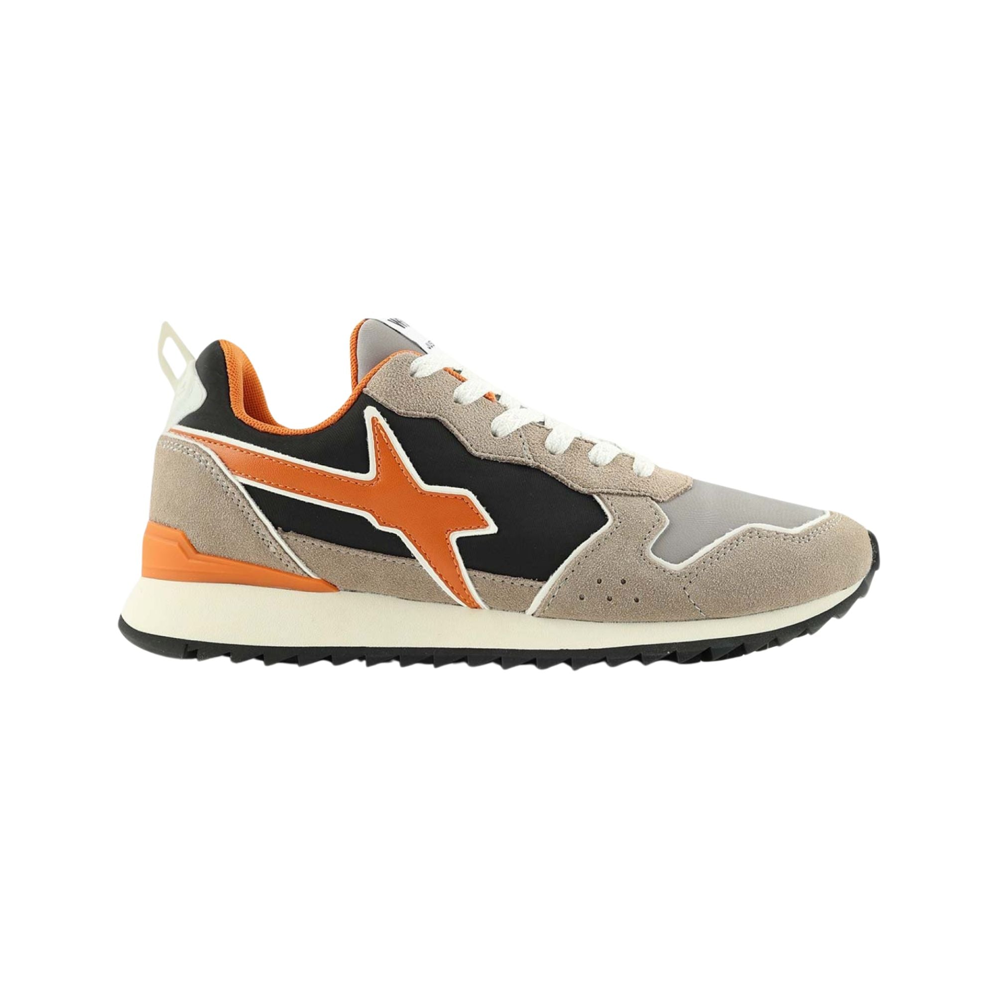 Sneakers Uomo con suola in gomma e chiusura con lacci