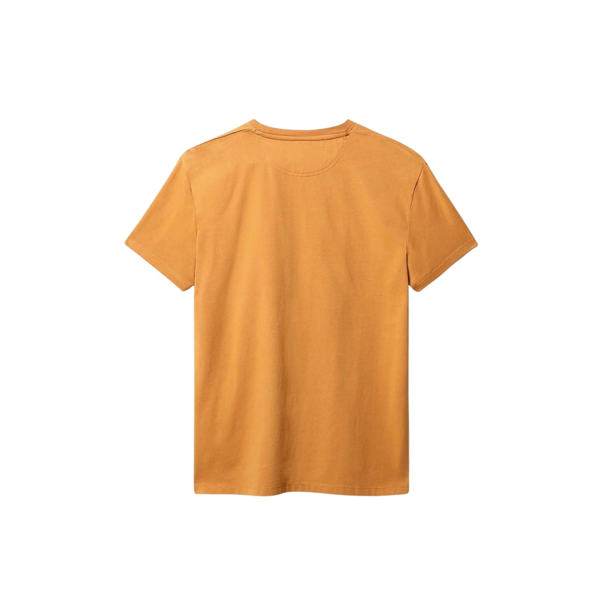 T-shirt a Maniche Corte Dunstan River da Uomo in giallo