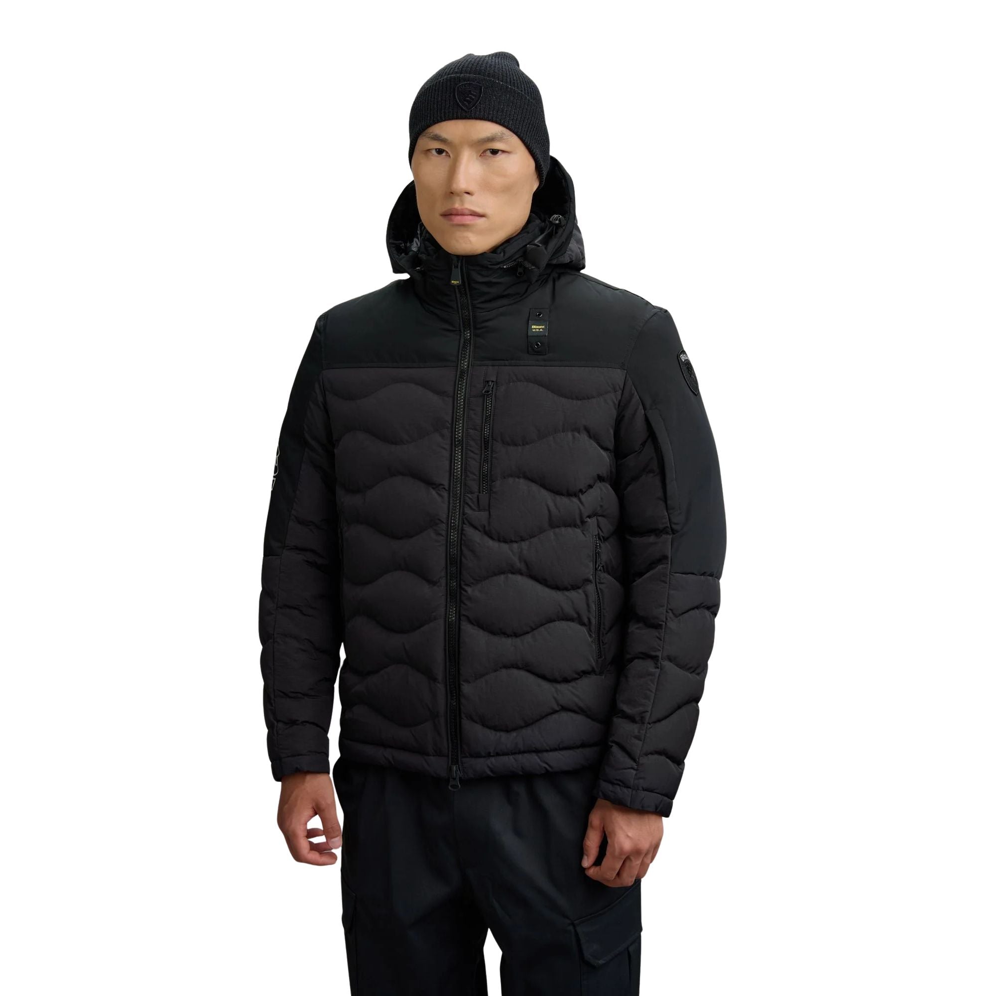 Uomo Piumino corto - CRINKLE EFFECT JACKET FERWOOD