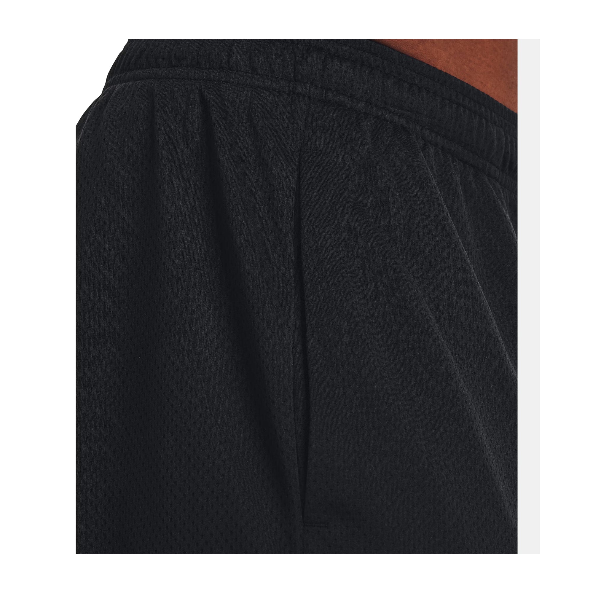 Shorts da Uomo UA Tech Mesh Nero dettaglio retro