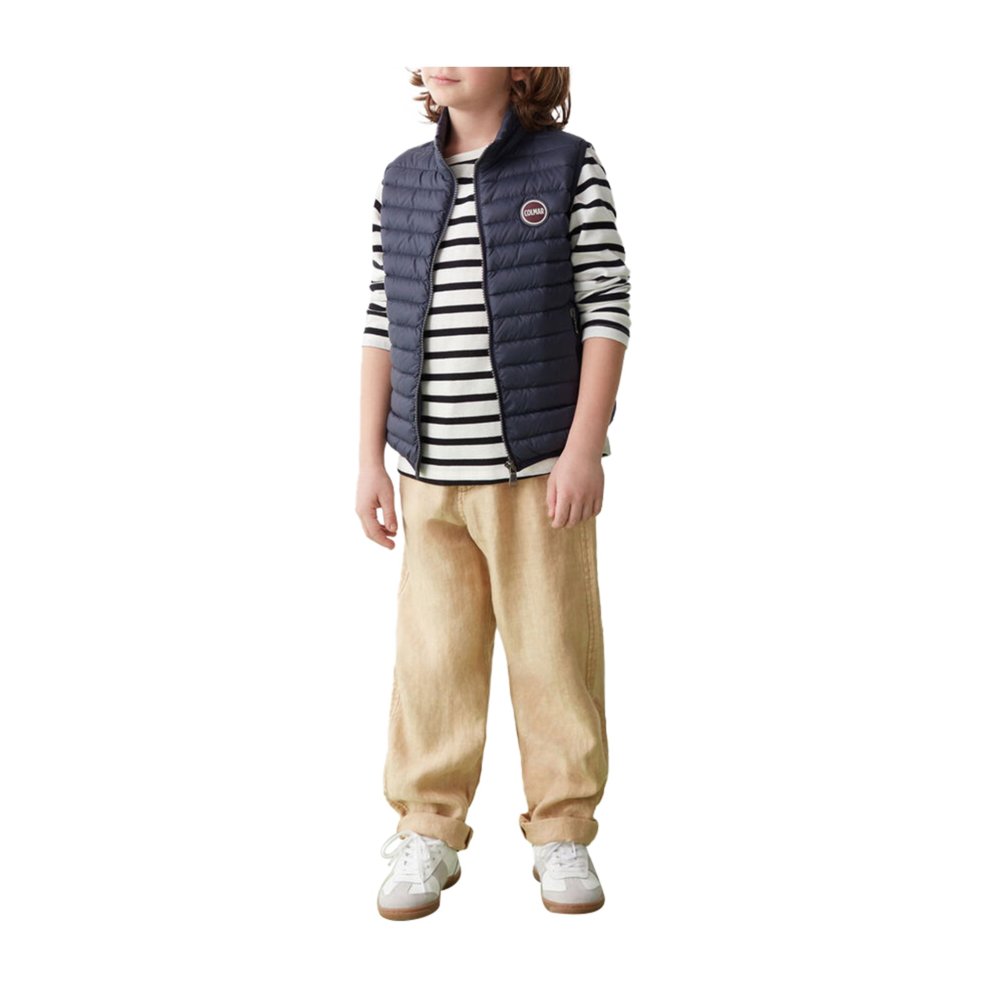 Colmar Gilet Bambino trapuntato in piuma Blu navy