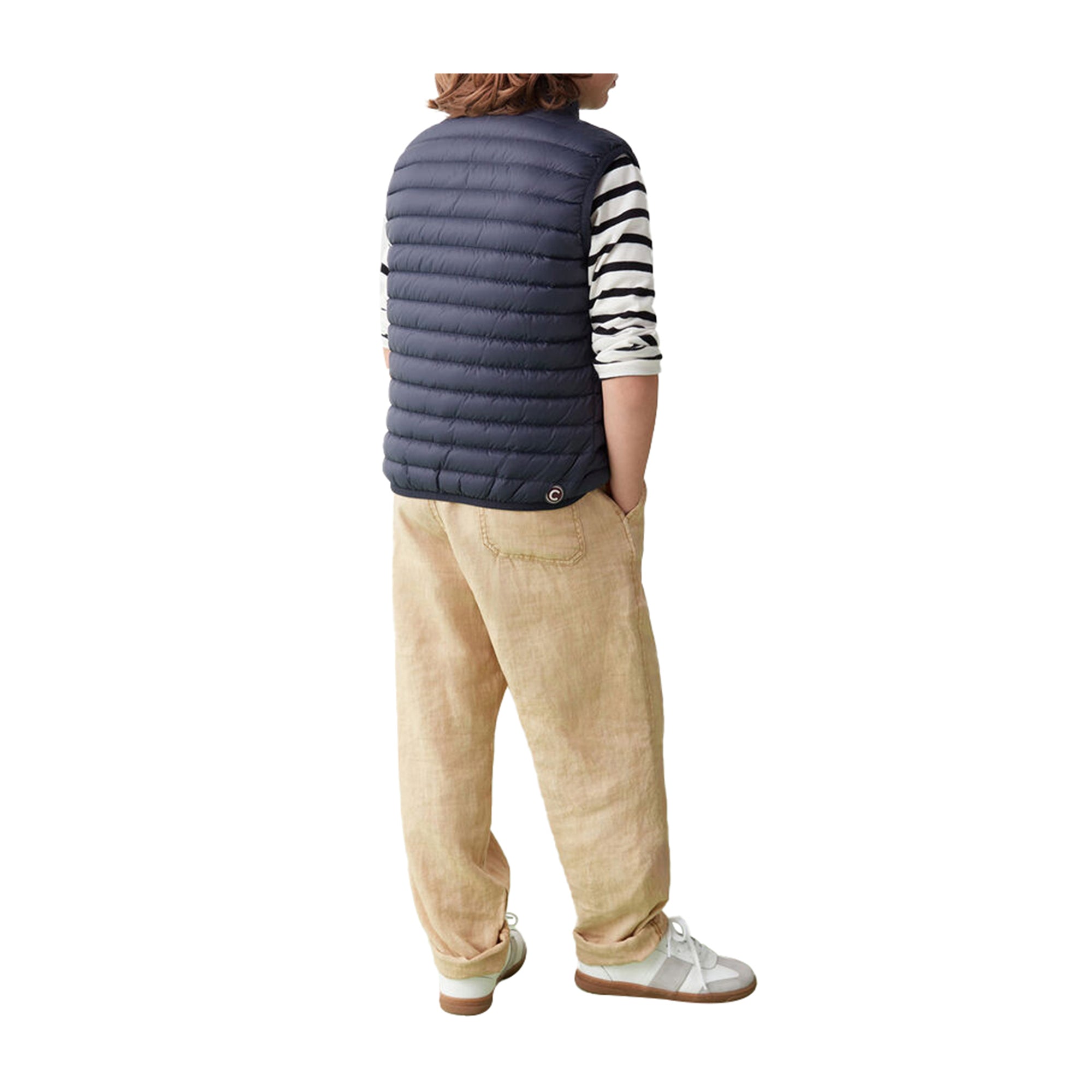 Colmar Gilet Bambino trapuntato in piuma Blu navy