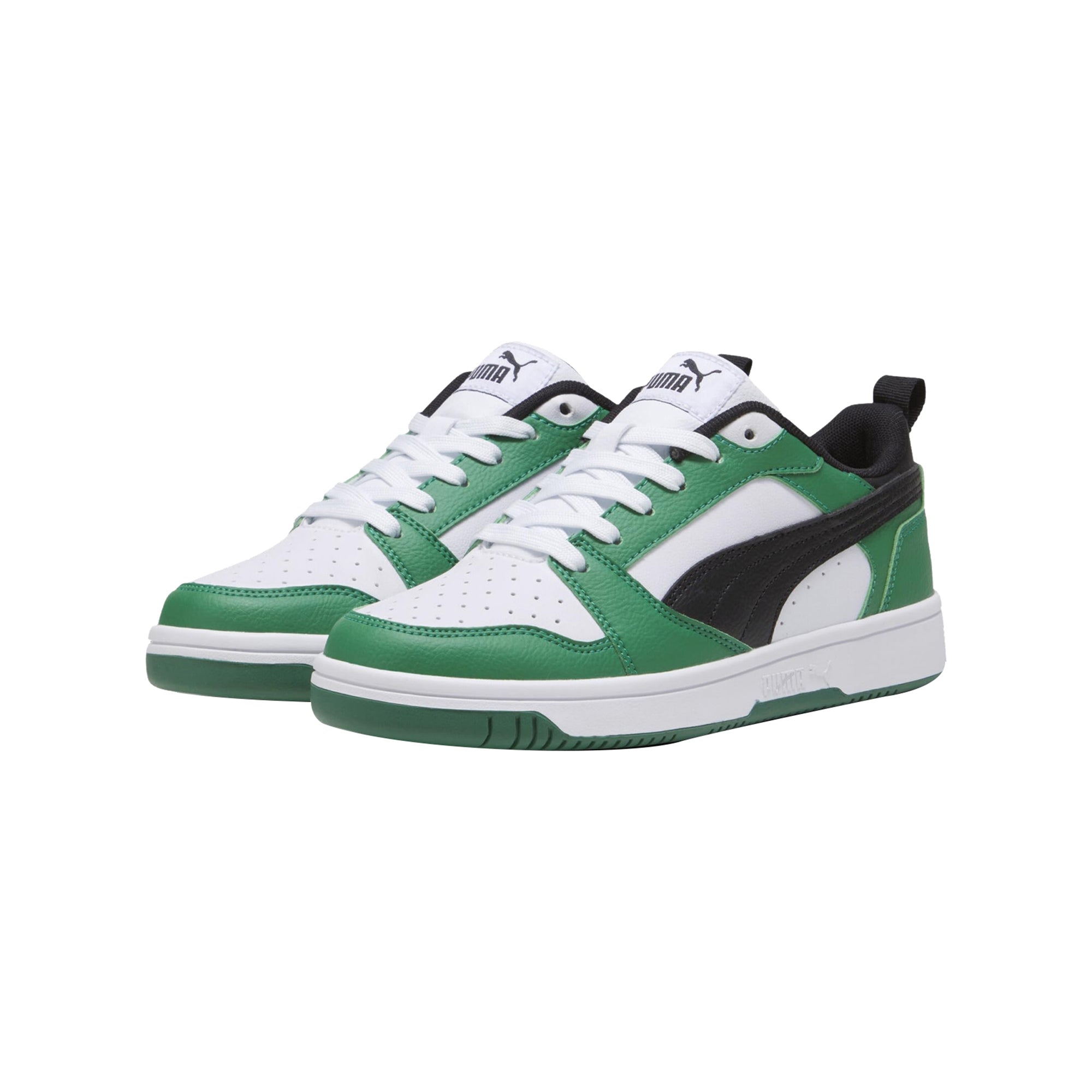 PUMA Sneakers Junior Basse Rebound V6 Bianco Verde